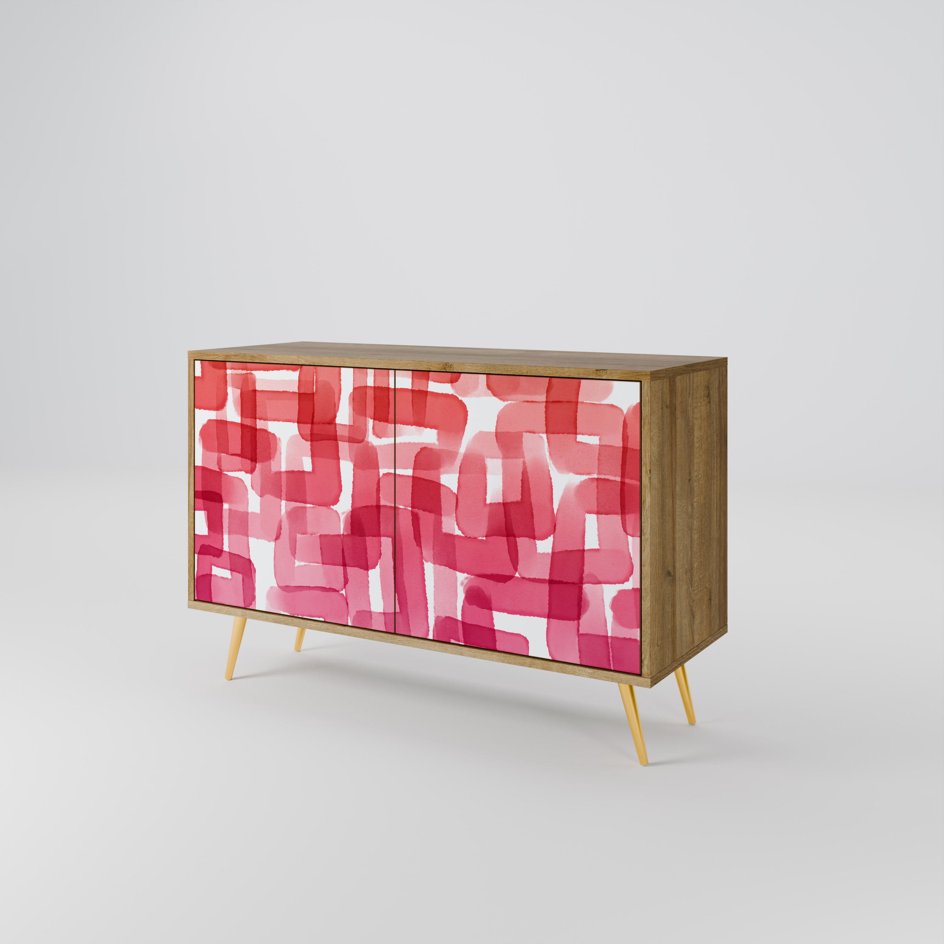 KALEIDOSCOPIC CUBISM 2-Door Sideboard