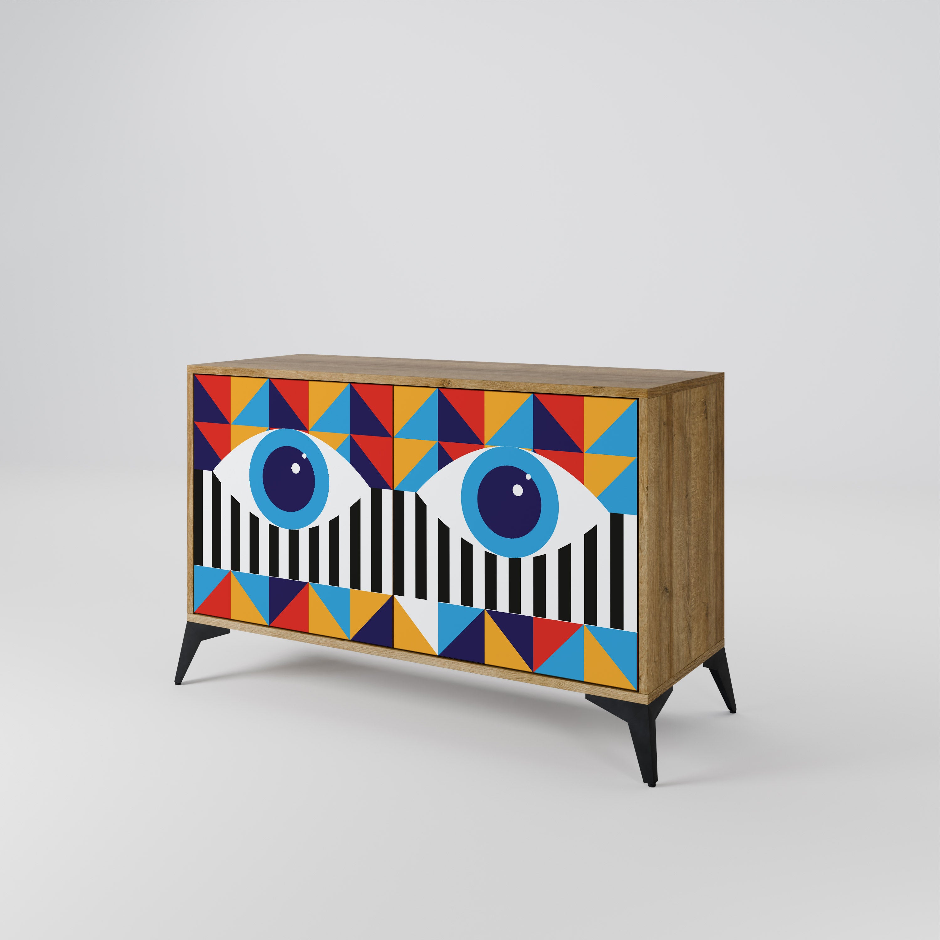 ABSTRACTION AND GEOMETRY 2-Door Sideboard