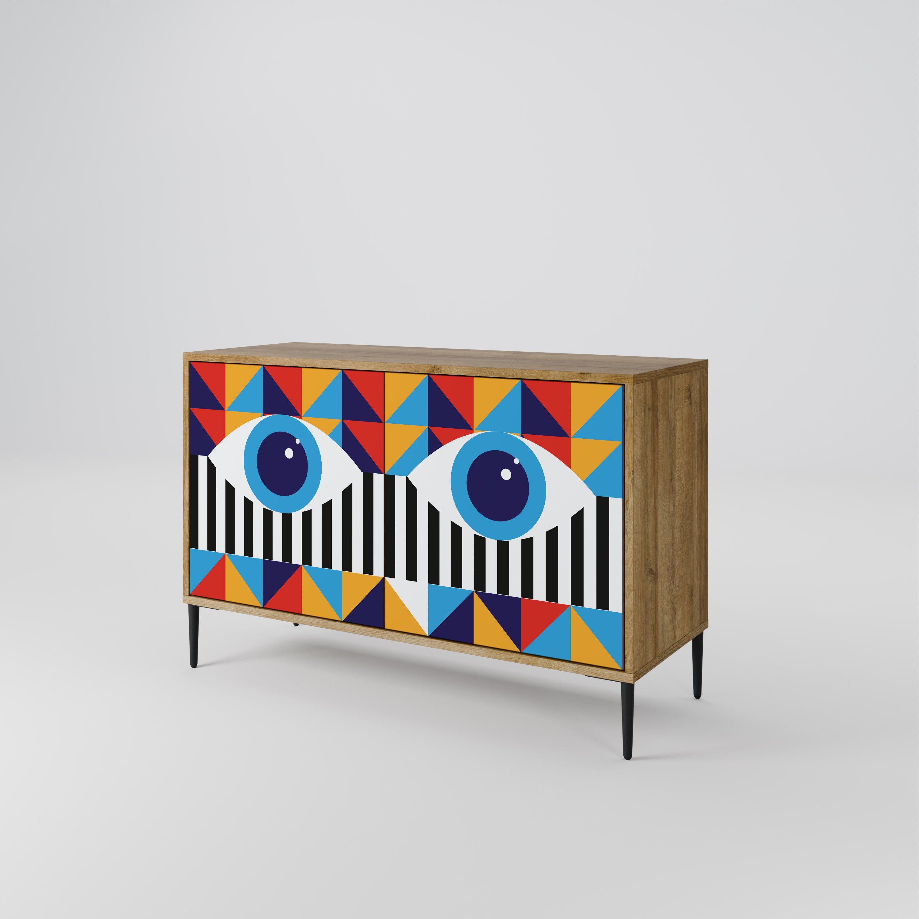 ABSTRACTION AND GEOMETRY 2-Door Sideboard