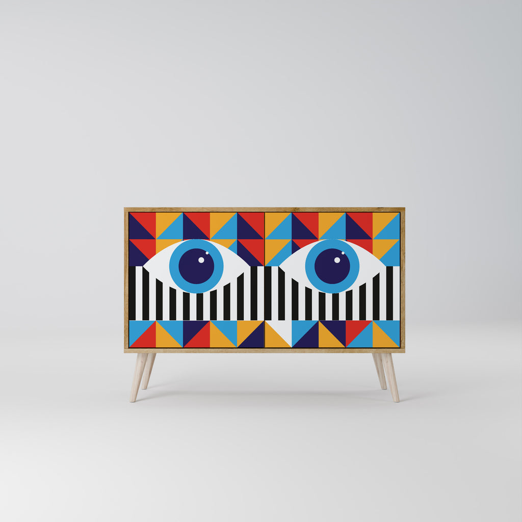 ABSTRACTION AND GEOMETRY 2-Door Sideboard