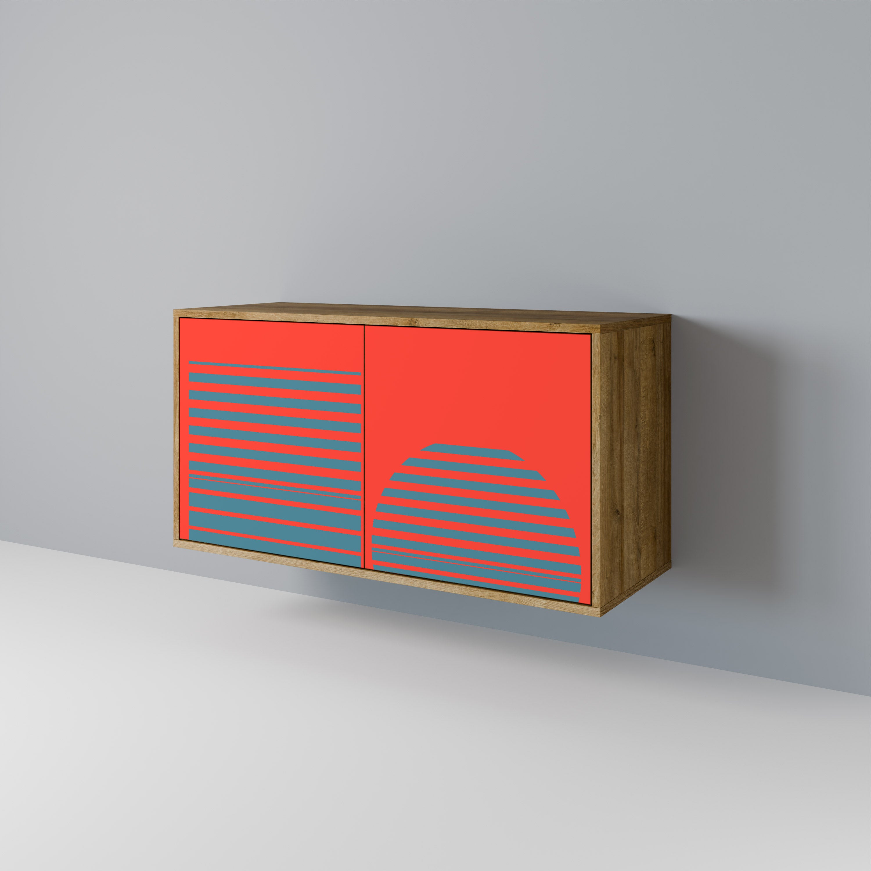 RISING GEOMETRY STARS 2-Door Sideboard