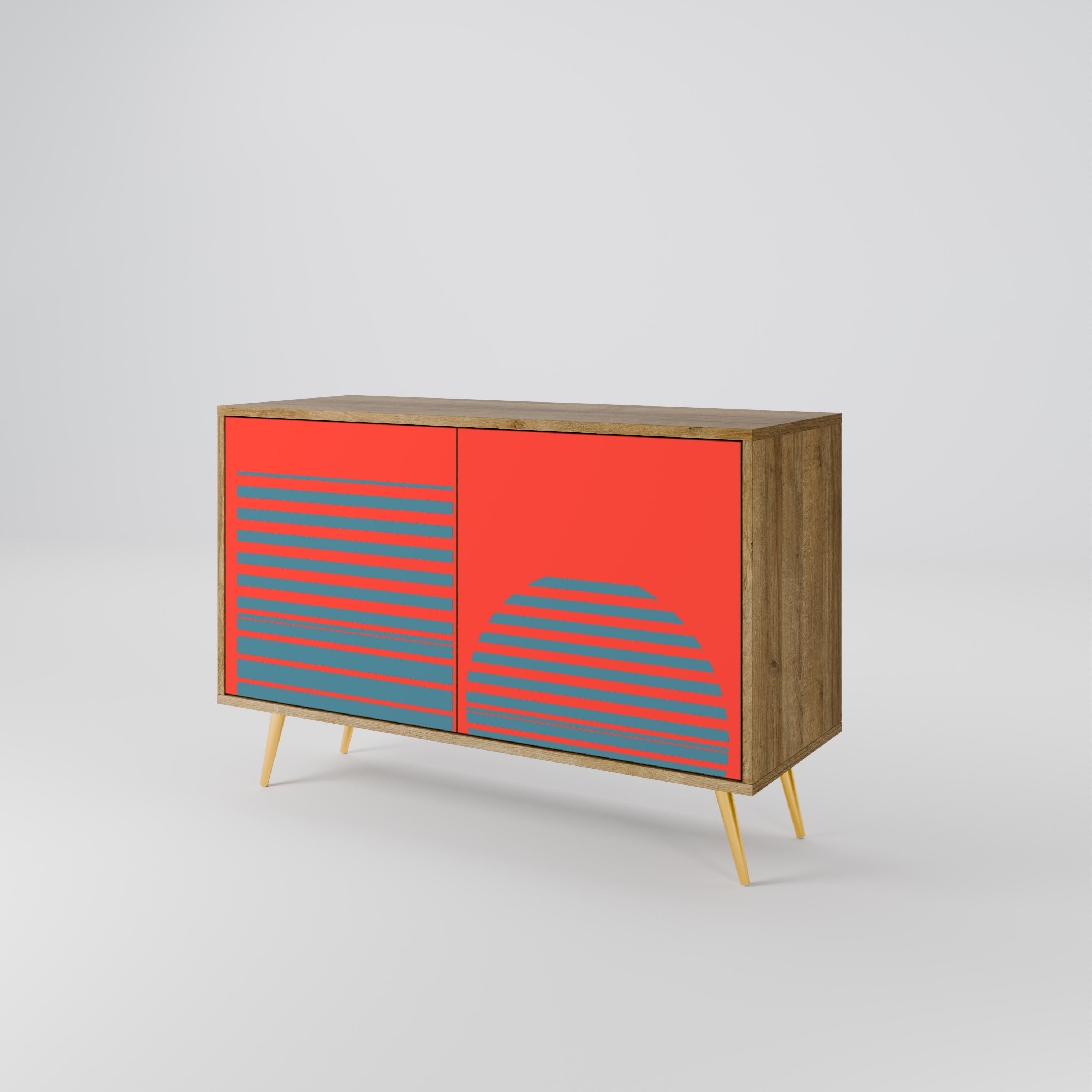 RISING GEOMETRY STARS 2-Door Sideboard