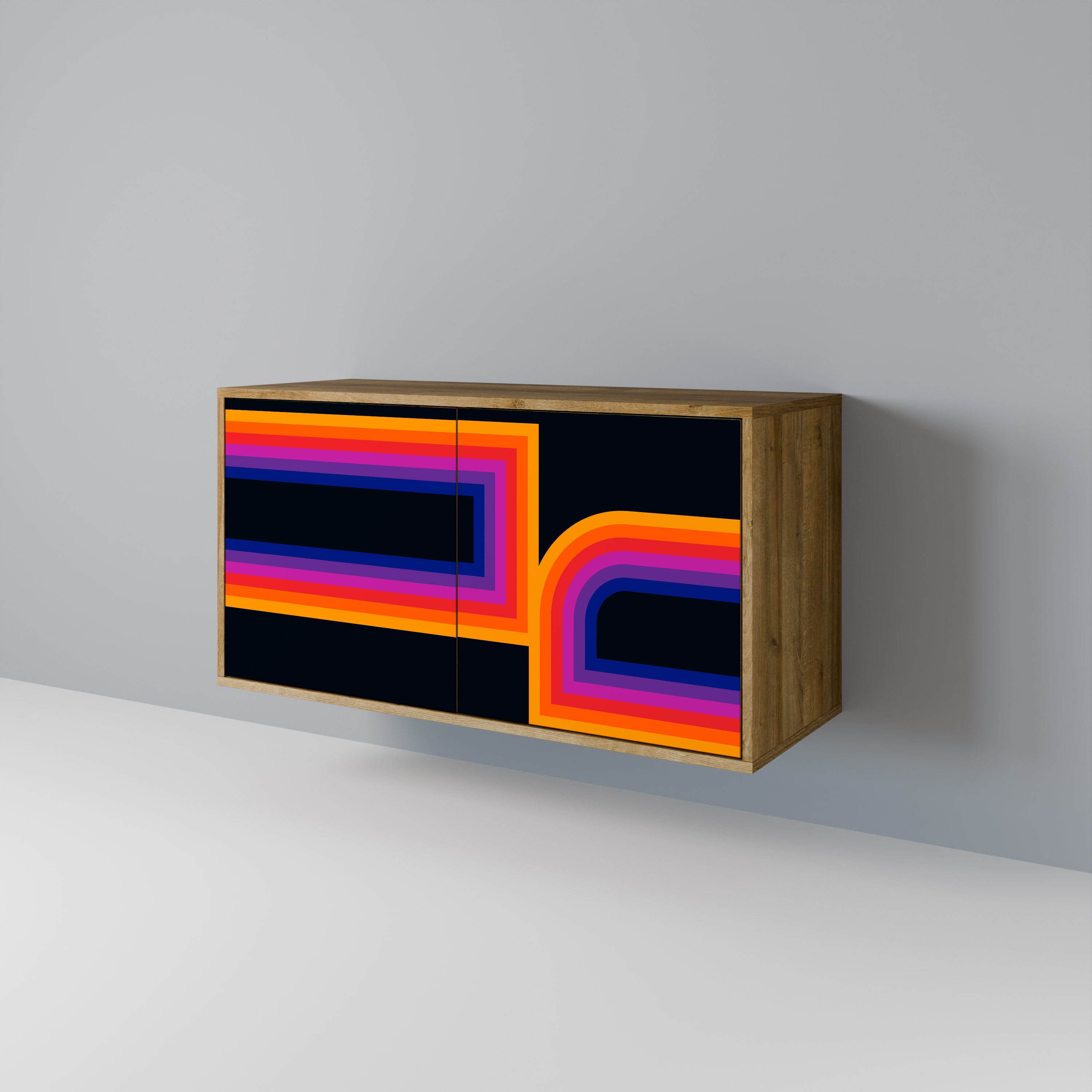 BLINDED BY THE LIGHTS 2-Door Sideboard