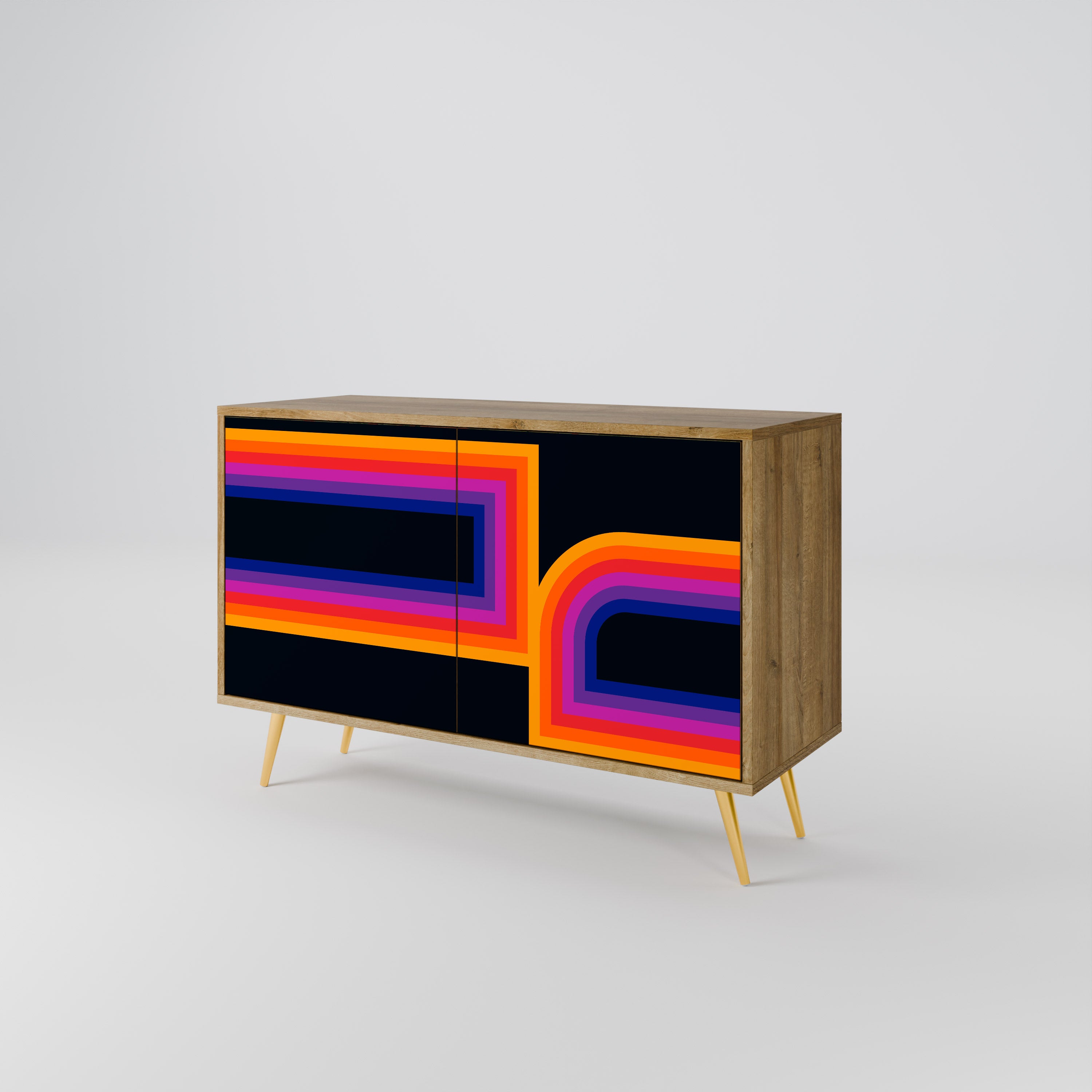 BLINDED BY THE LIGHTS 2-Door Sideboard