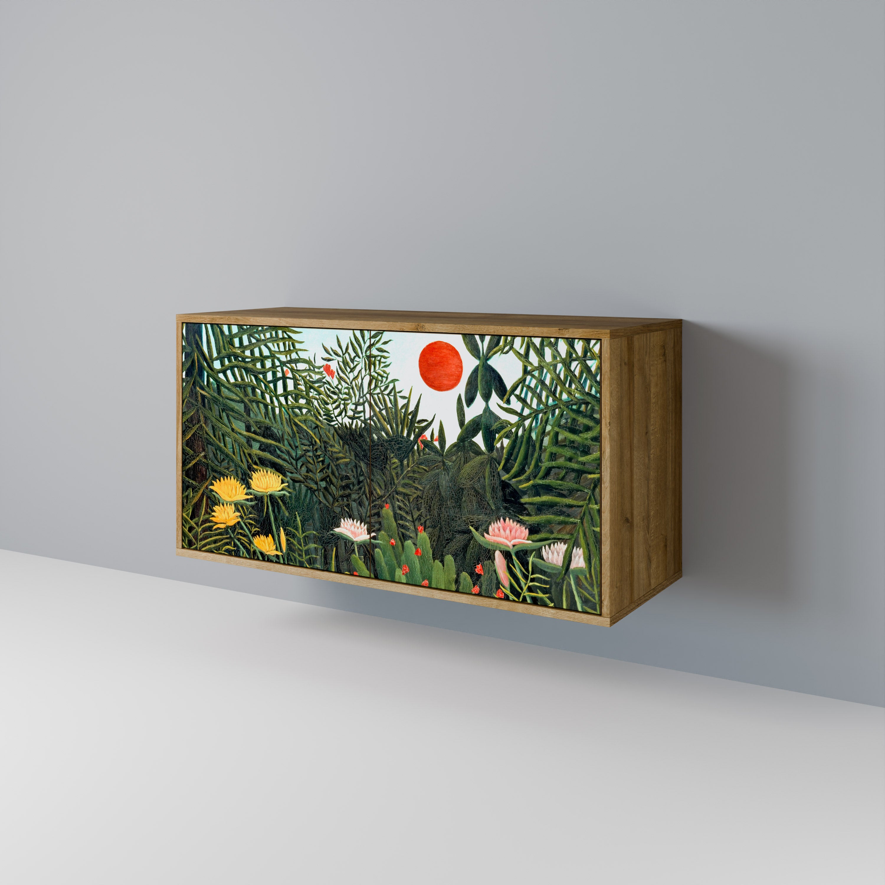 VIRGIN FOREST WITH SUNSET 2-Door Sideboard
