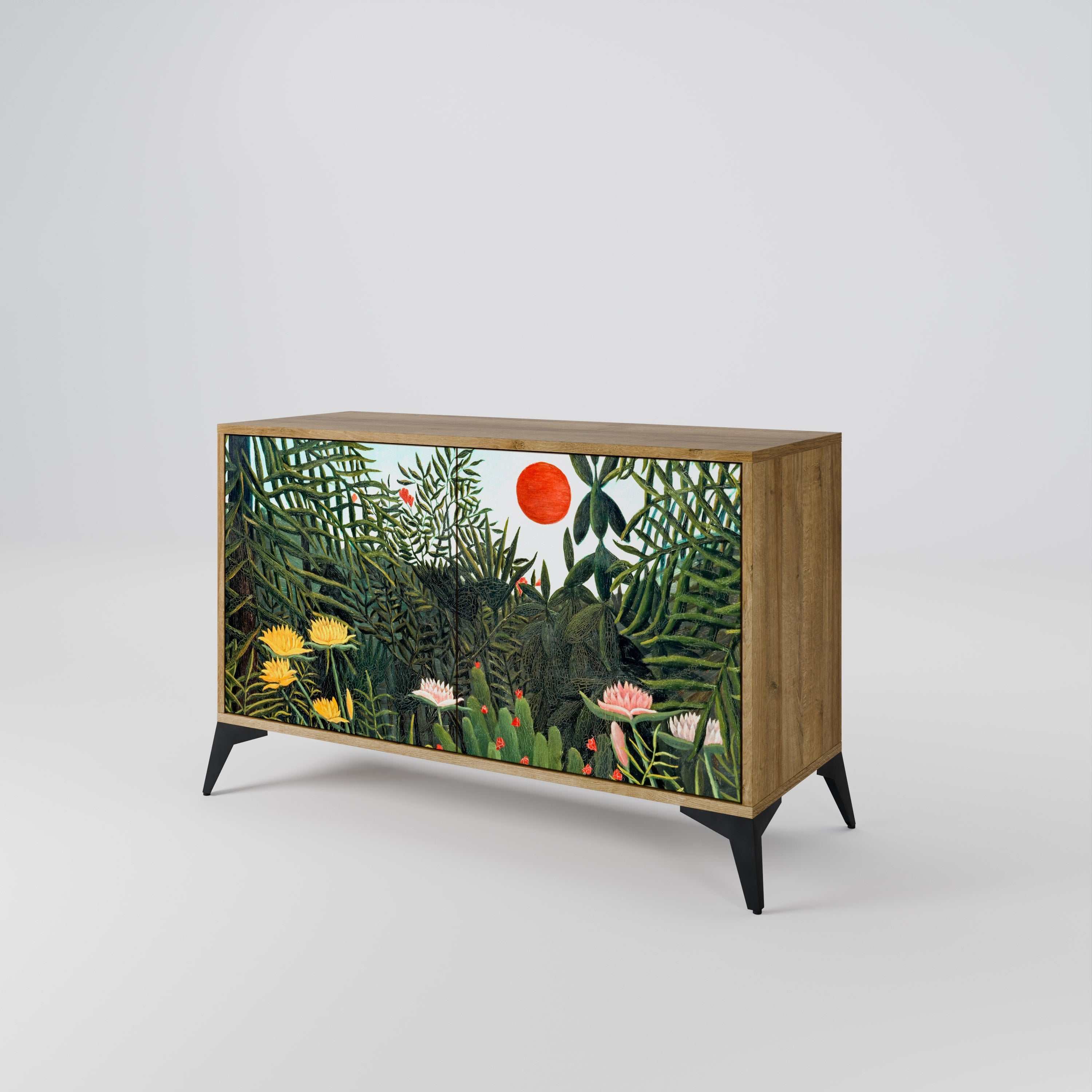 VIRGIN FOREST WITH SUNSET 2-Door Sideboard
