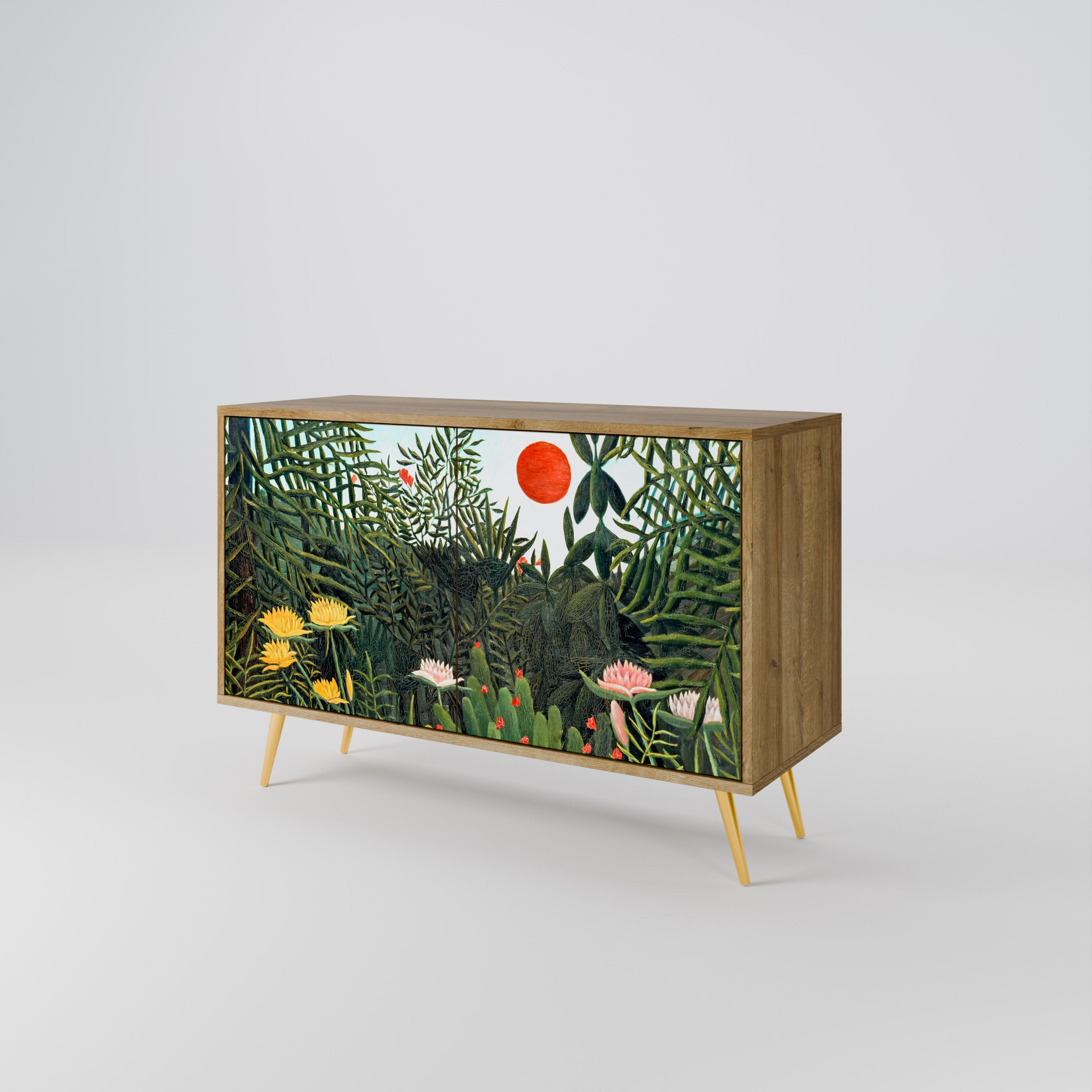 VIRGIN FOREST WITH SUNSET 2-Door Sideboard