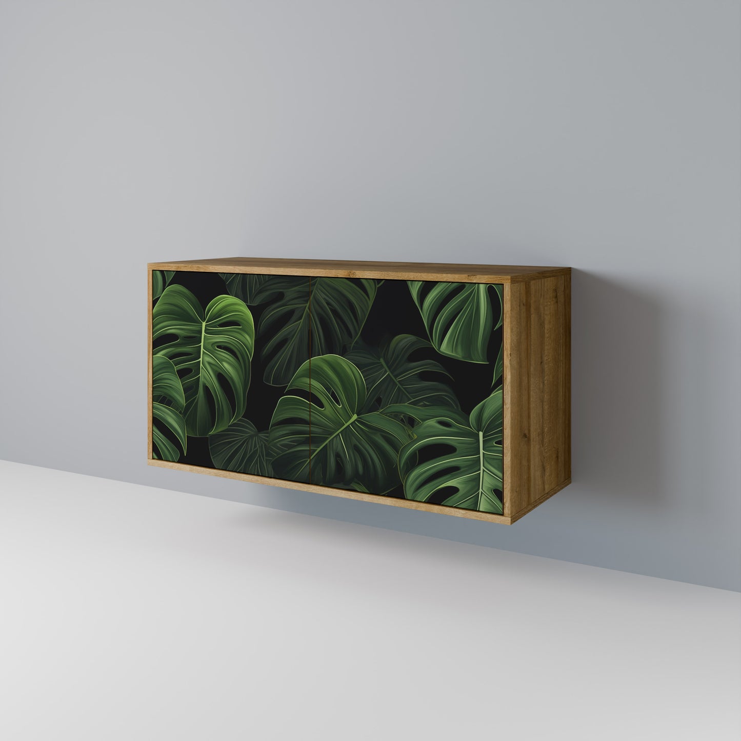 INFINITE MONSTERA Dvoudveřová komoda