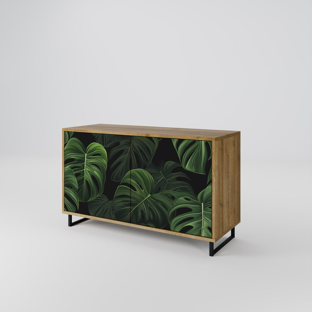 INFINITE MONSTERA Dvoudveřová komoda