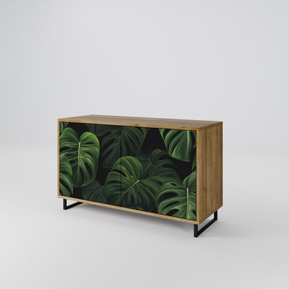 INFINITE MONSTERA Dvoudveřová komoda