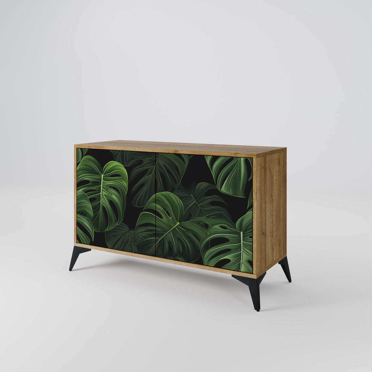 INFINITE MONSTERA Dvoudveřová komoda