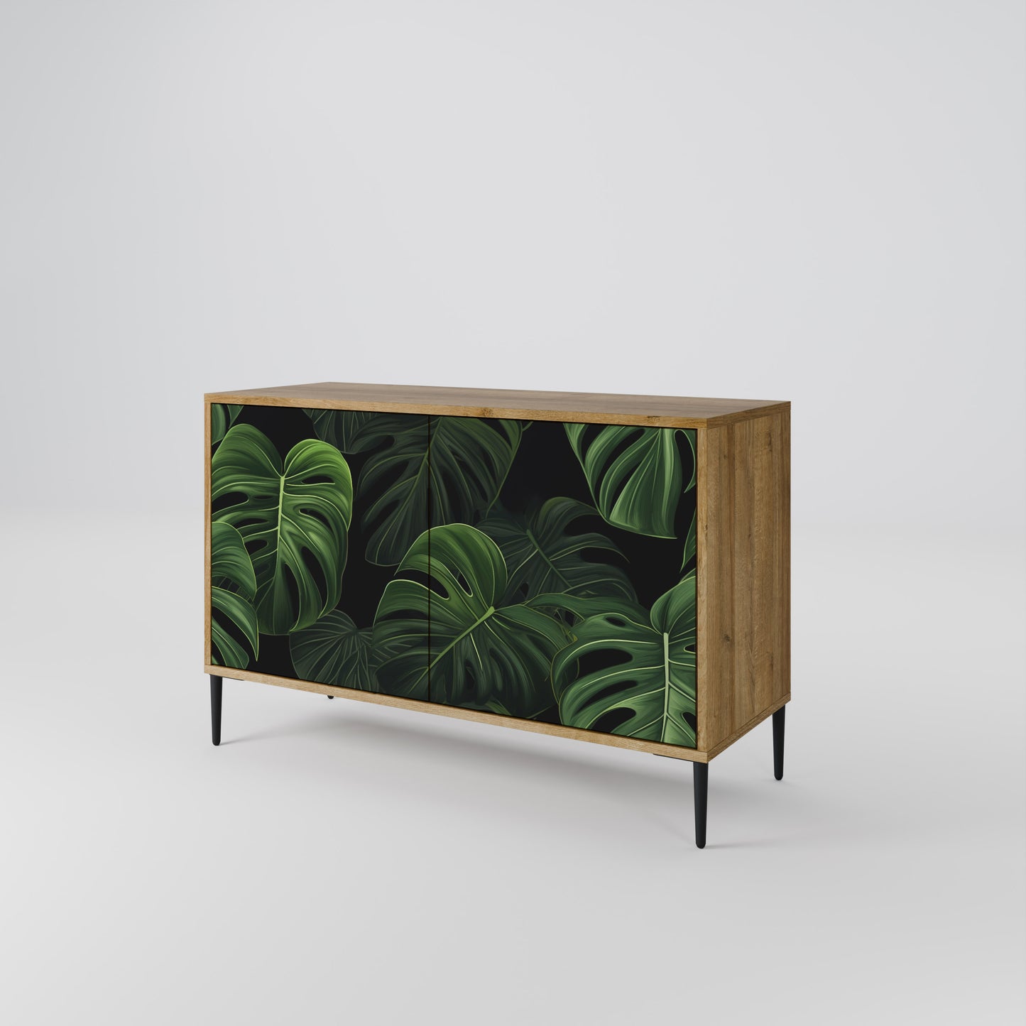 INFINITE MONSTERA Dvoudveřová komoda