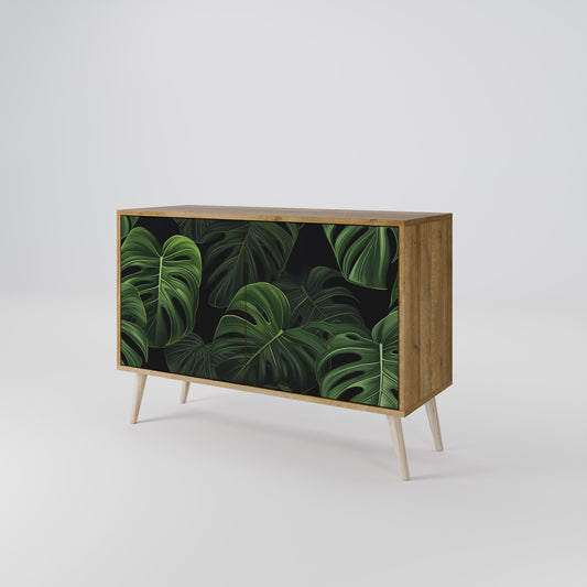 INFINITE MONSTERA Dvoudveřová komoda