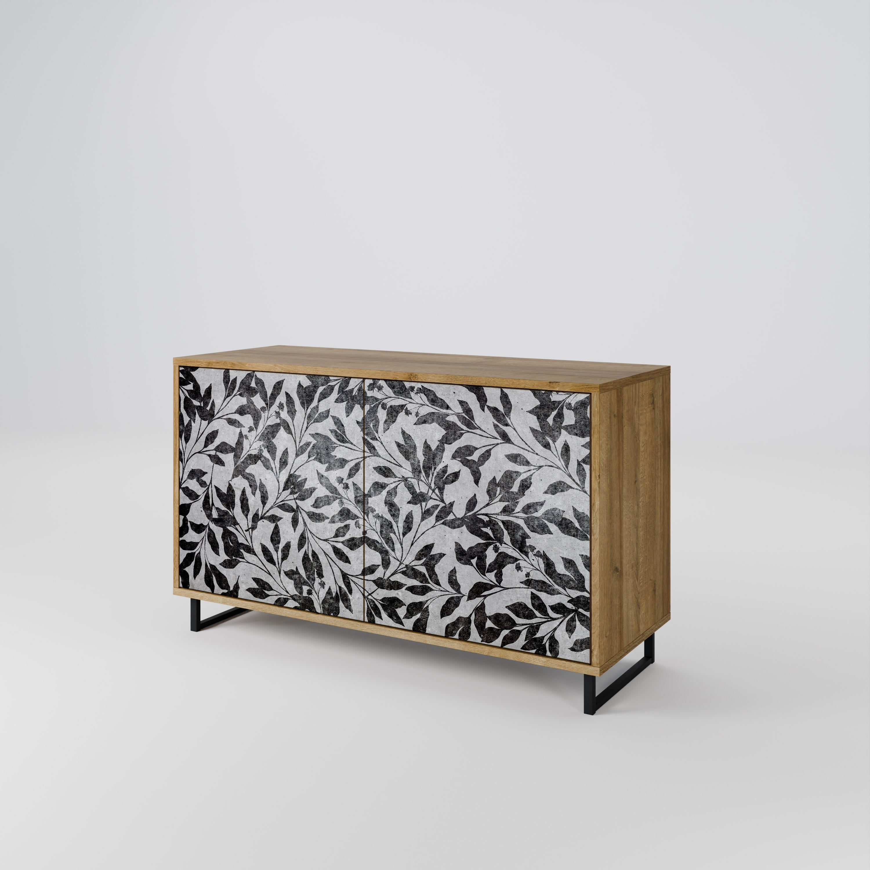 CHARCOAL SPROUT 2-Door Sideboard