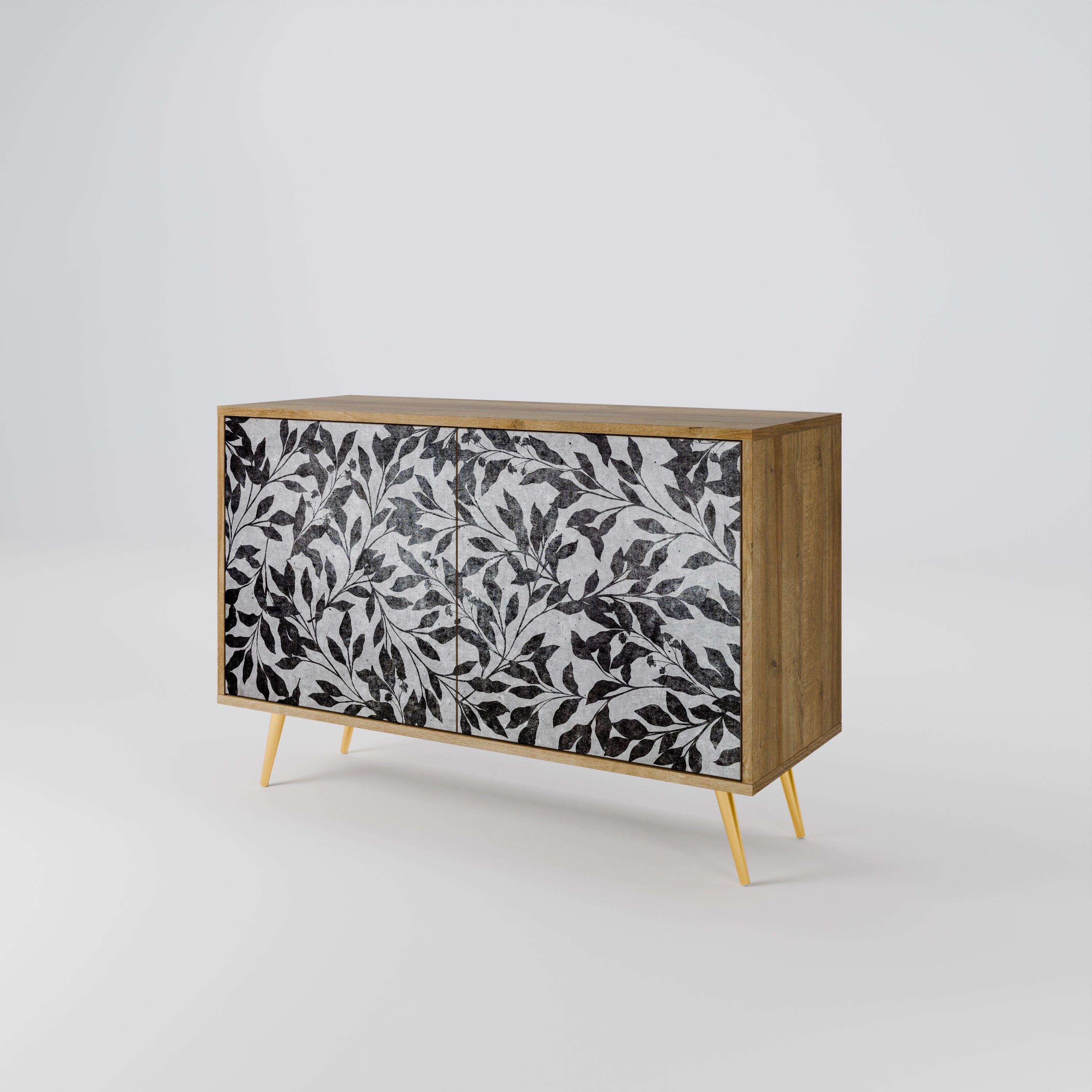 CHARCOAL SPROUT 2-Door Sideboard