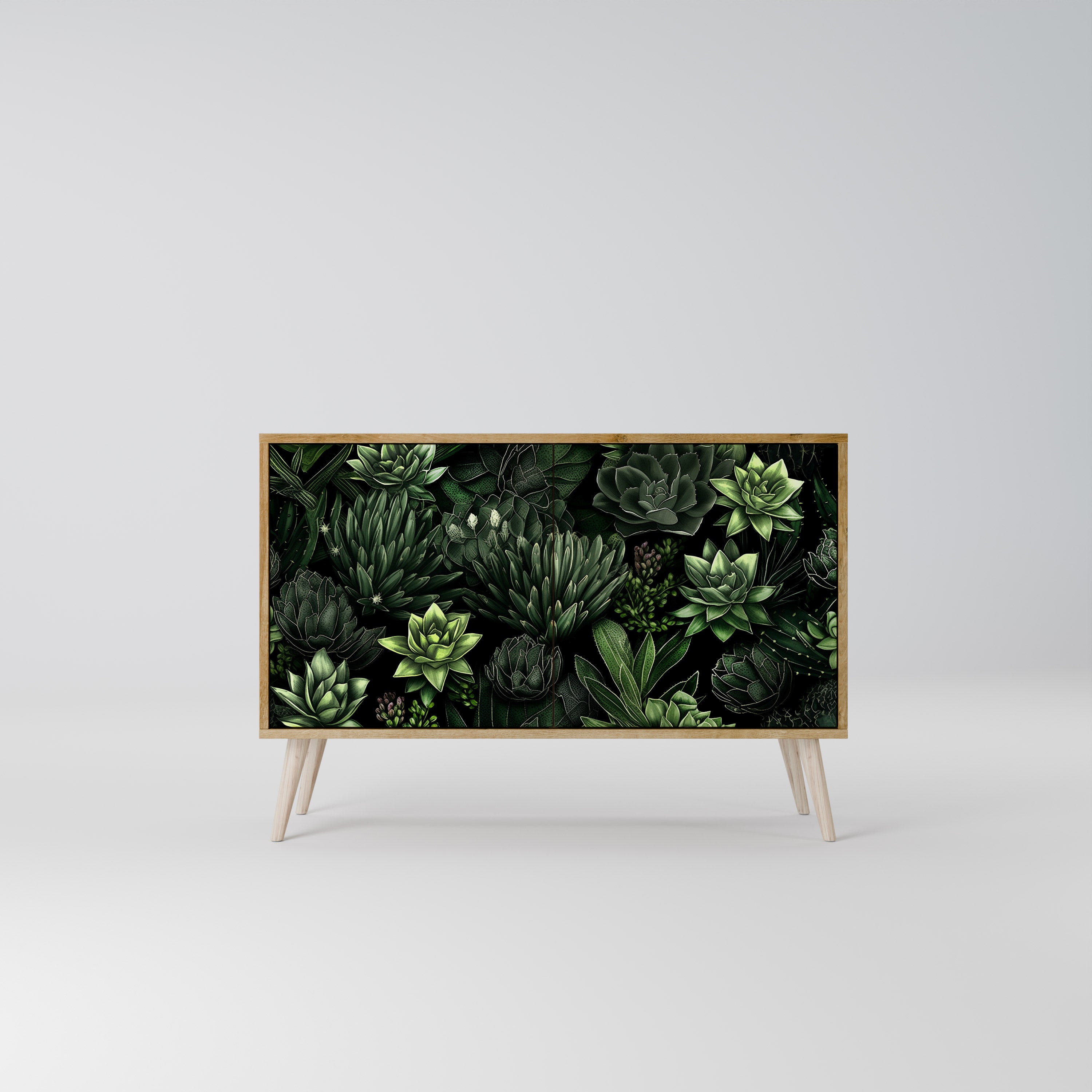 SUCCULENT JUNGLE 2-Door Sideboard