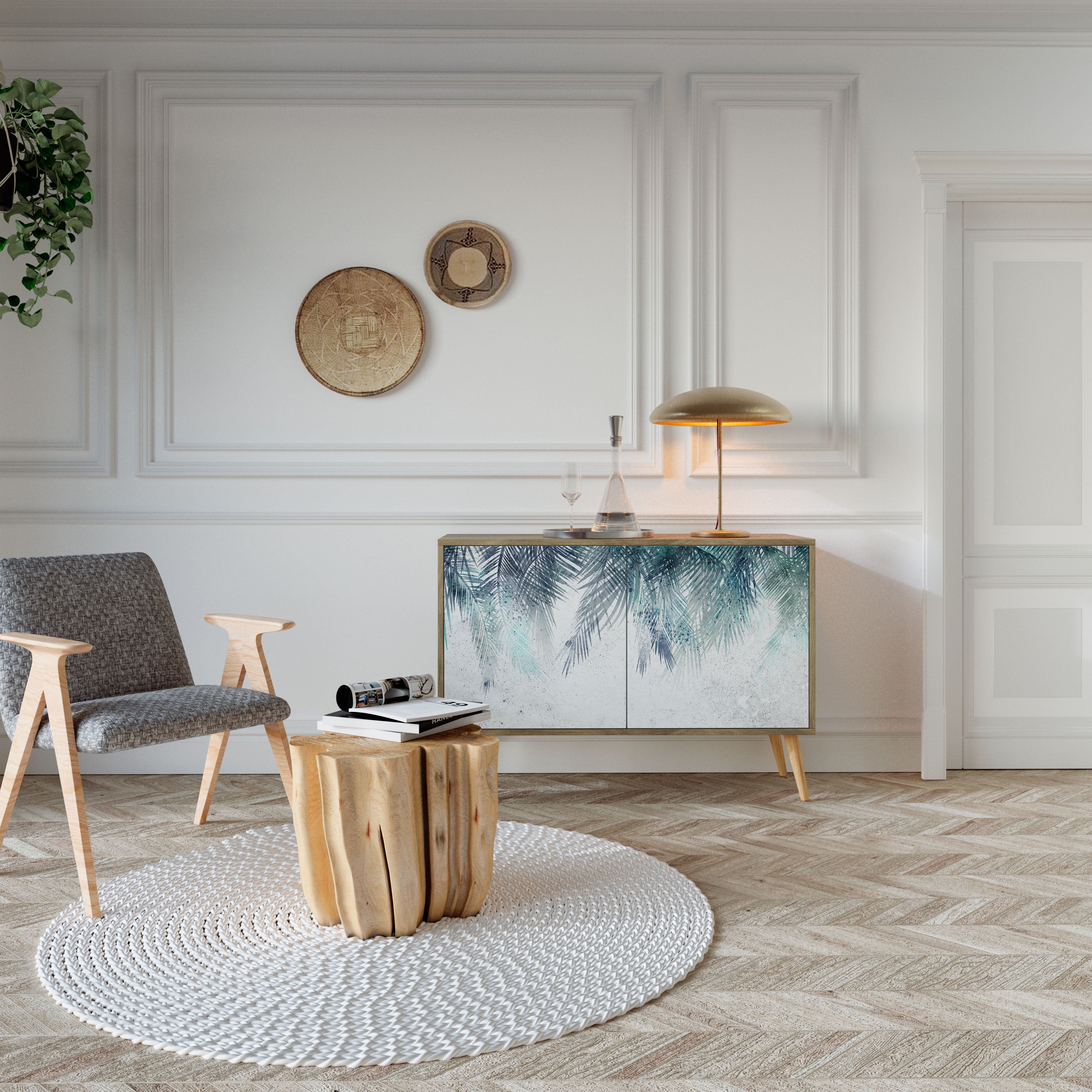 PALM VEIL 2-Door Sideboard