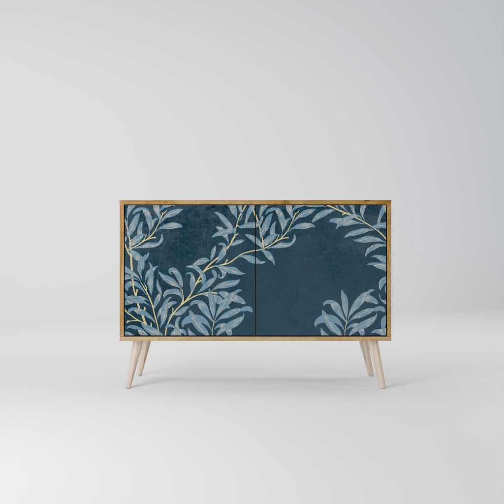 BLUE LEAVES 2-Door Sideboard