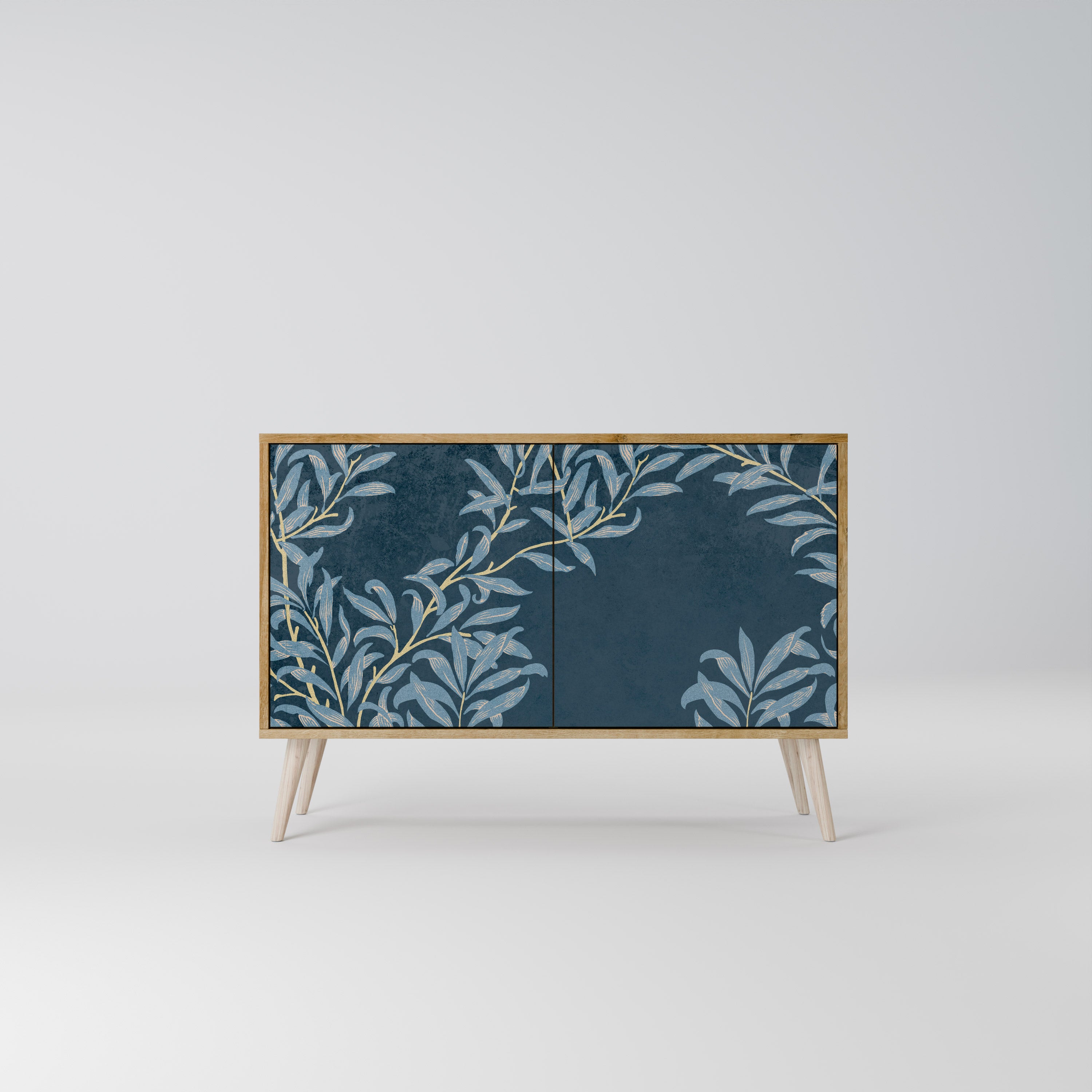 BLUE LEAVES 2-Door Sideboard
