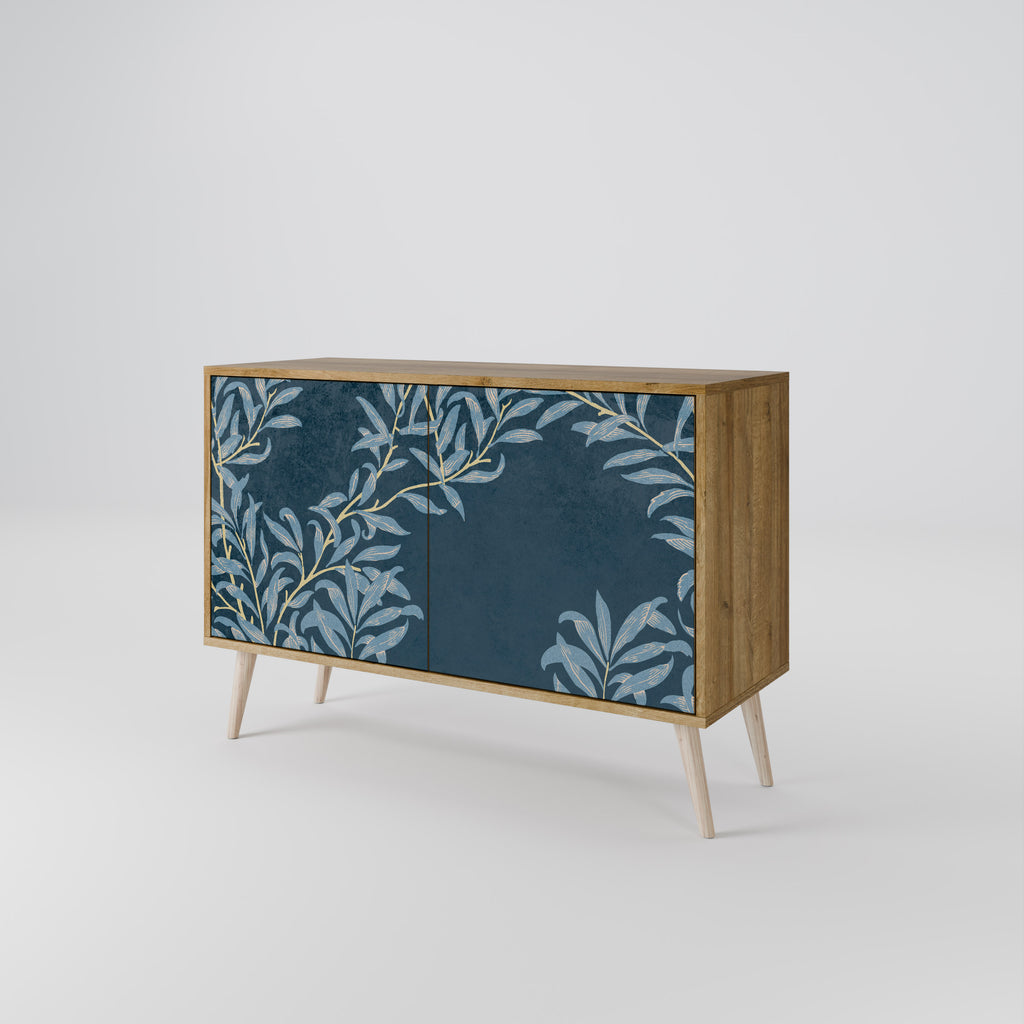 BLUE LEAVES 2-Door Sideboard