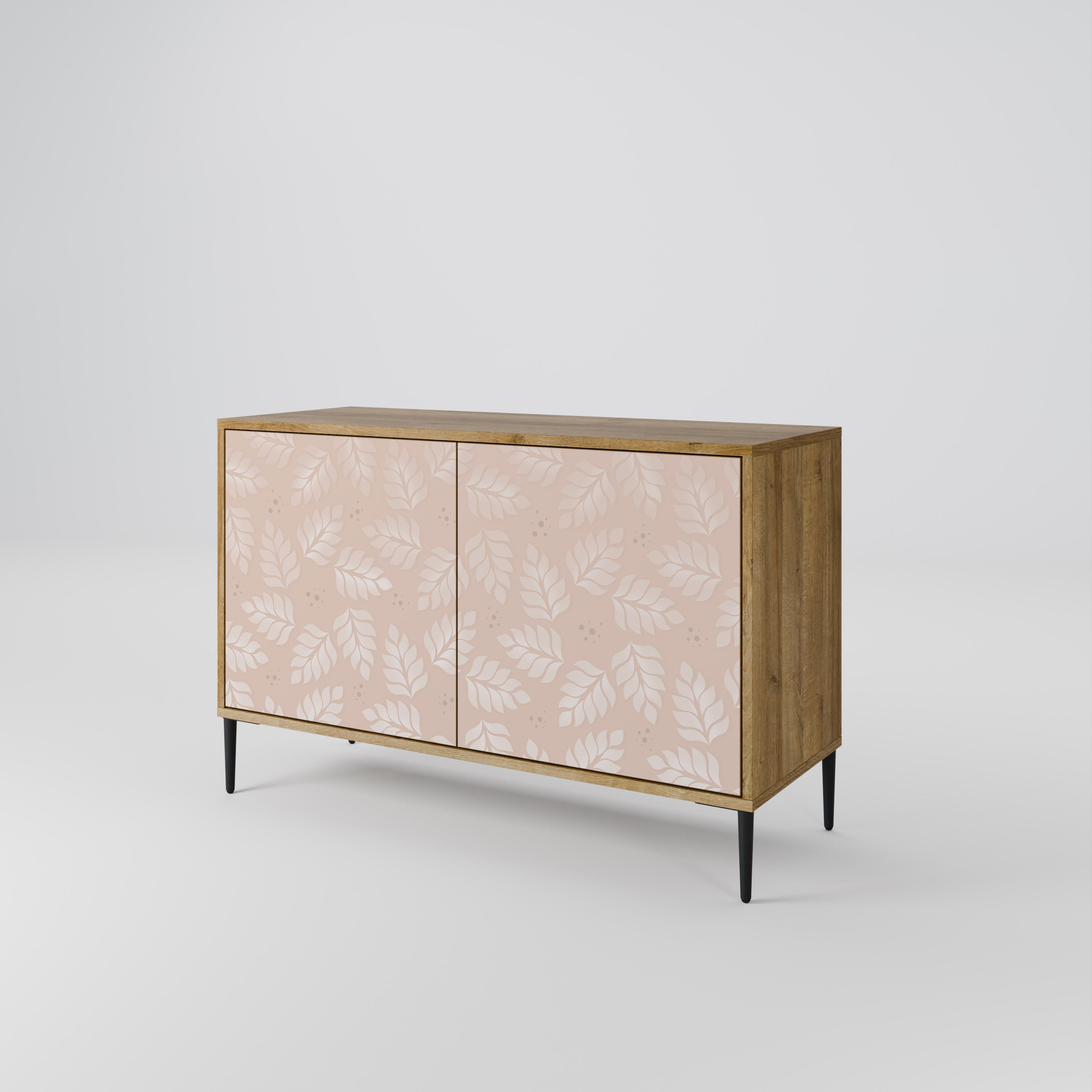LEAVES ON BEIGE 2-Door Sideboard