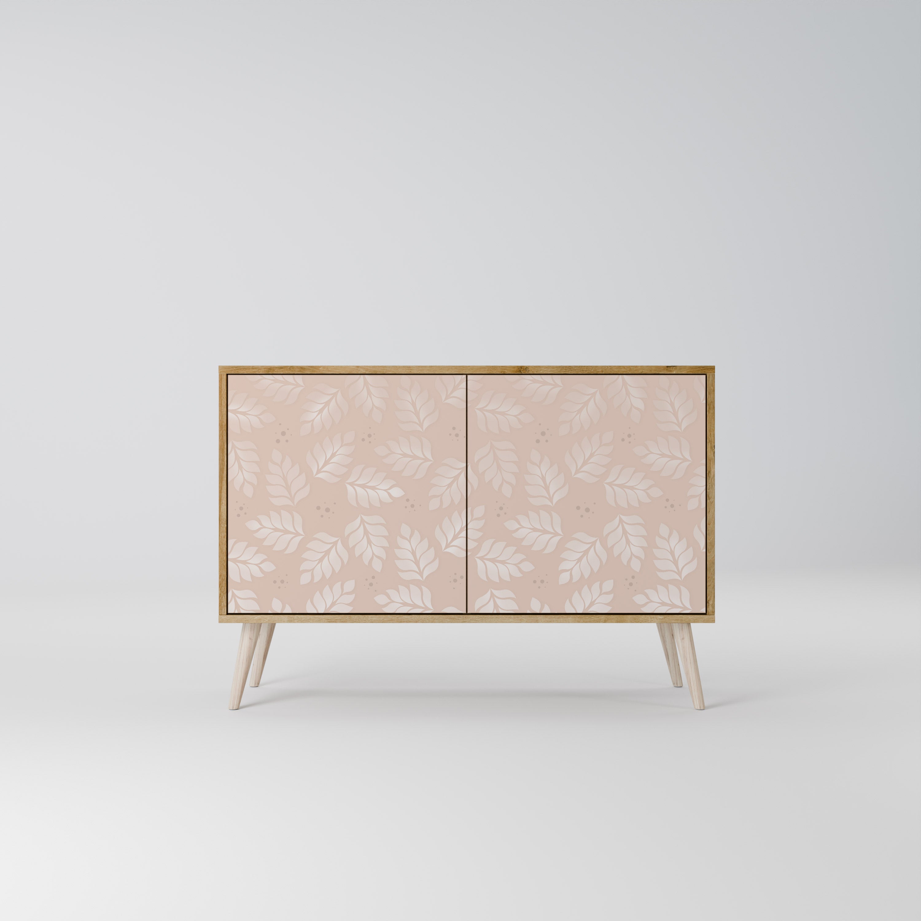 LEAVES ON BEIGE 2-Door Sideboard