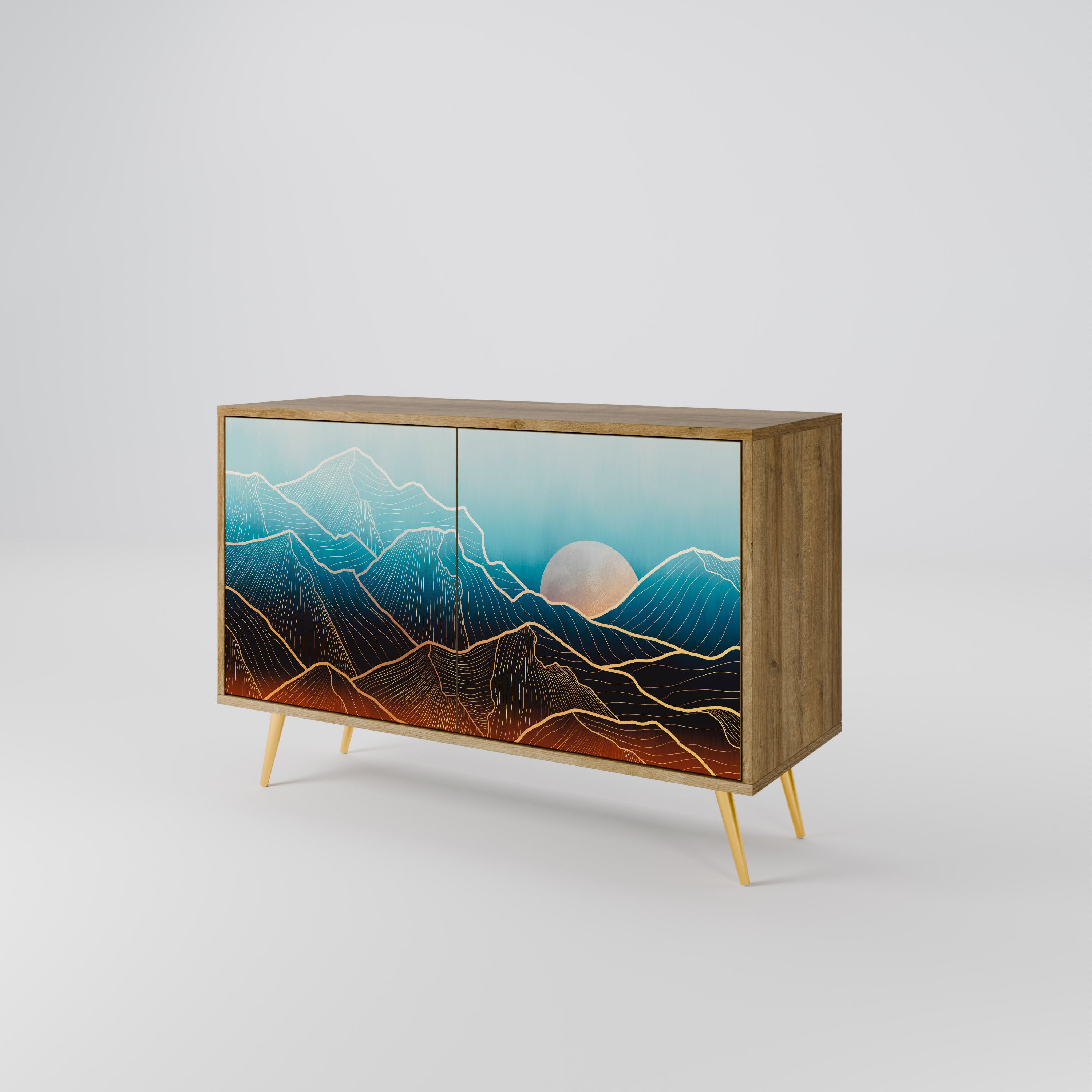 LUNAR SECRETS 2-Door Sideboard