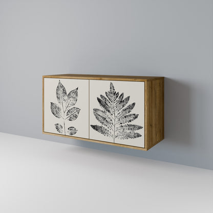 LEAFY STAMPS Dvoudveřová komoda