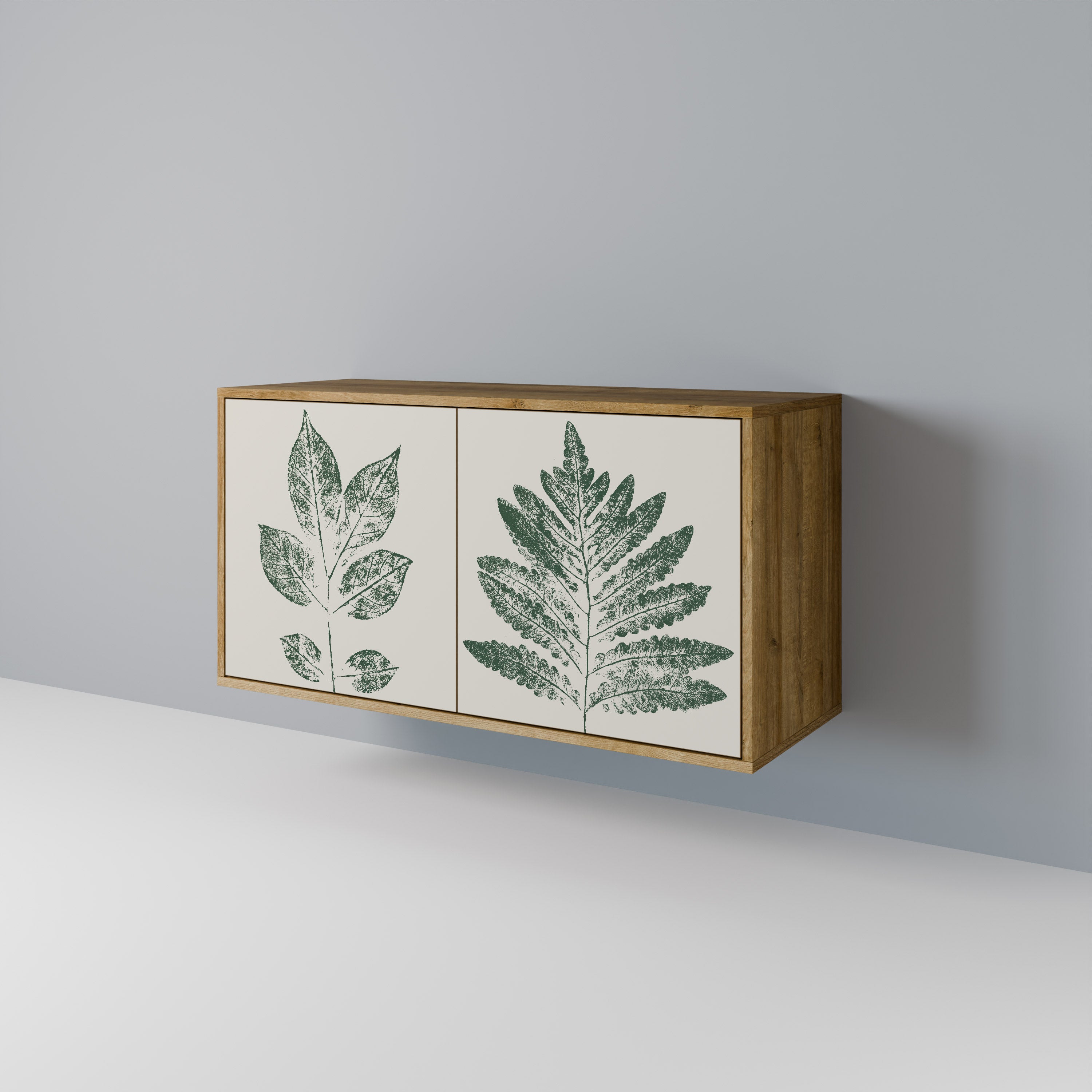 GREEN LEAFY STAMPS 2-Door Sideboard