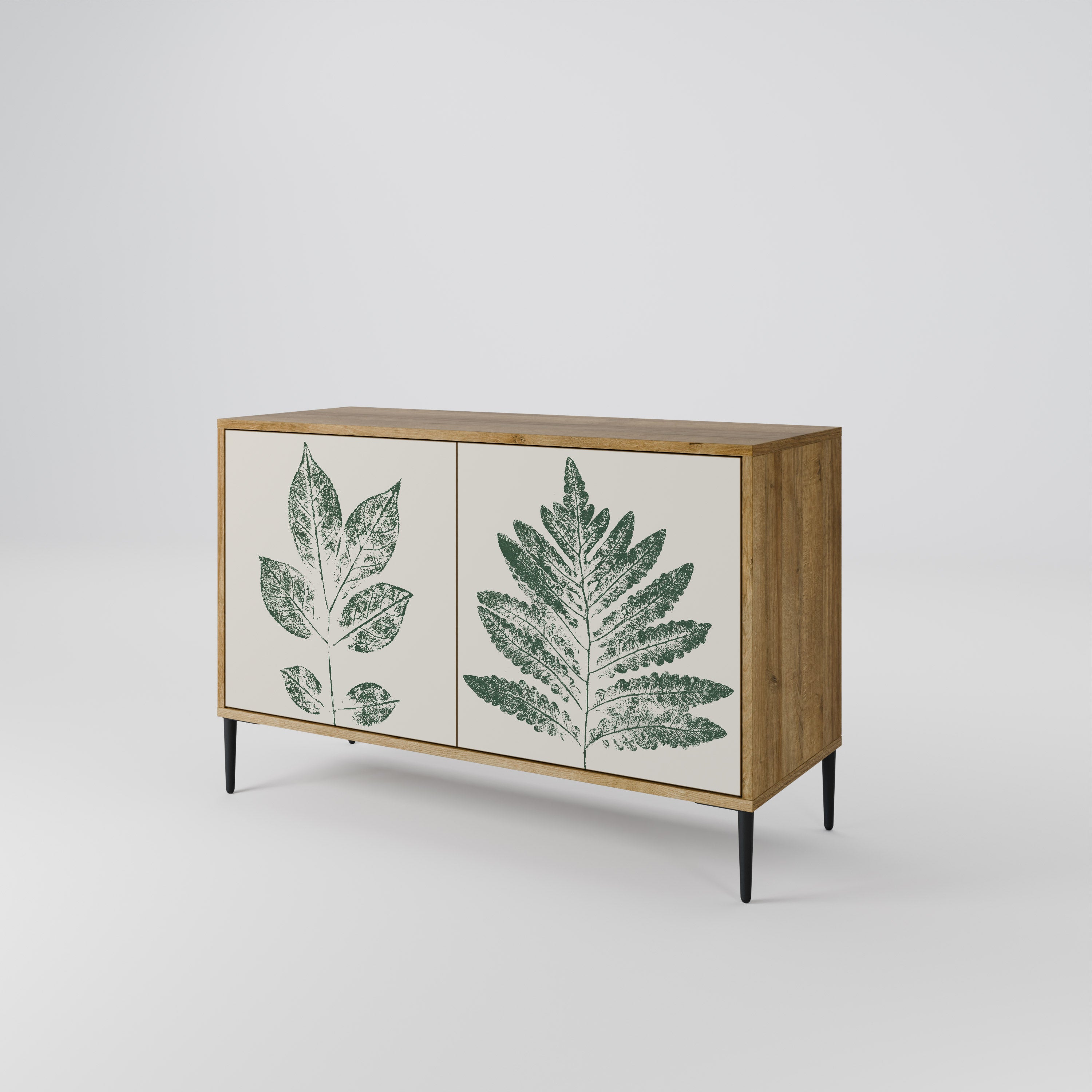 GREEN LEAFY STAMPS 2-Door Sideboard