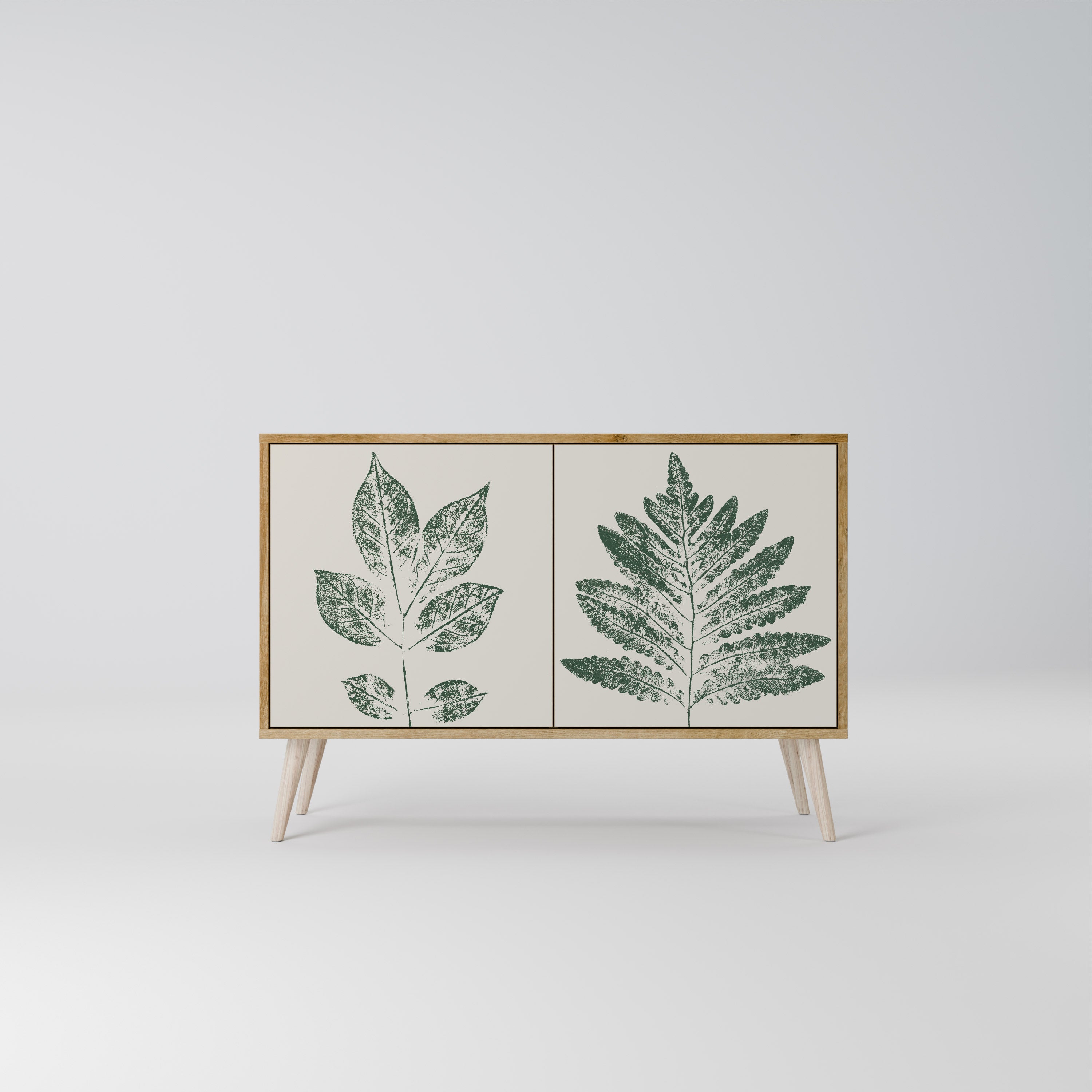 GREEN LEAFY STAMPS 2-Door Sideboard