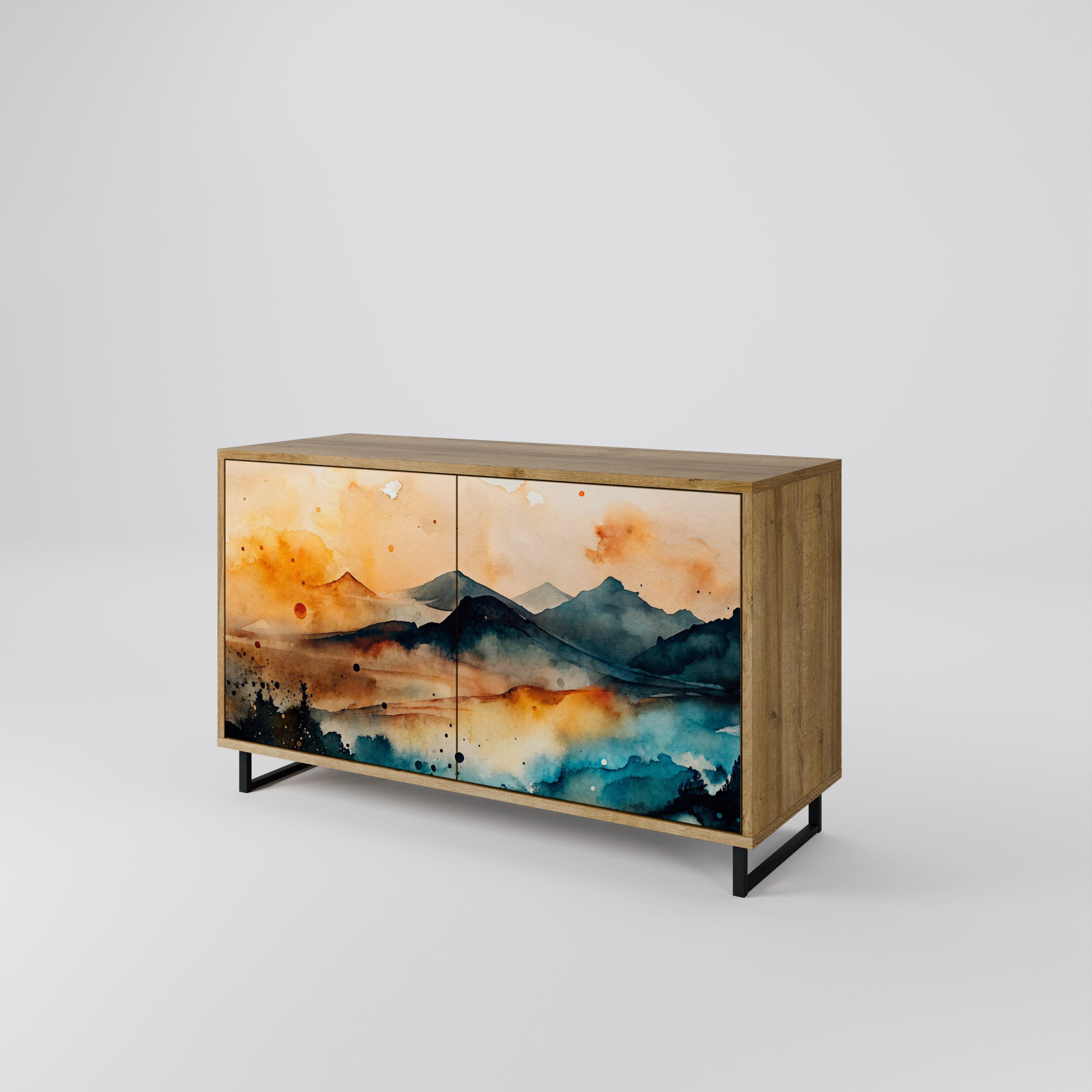 OMINOUS MOUNTAINS 2-Door Sideboard