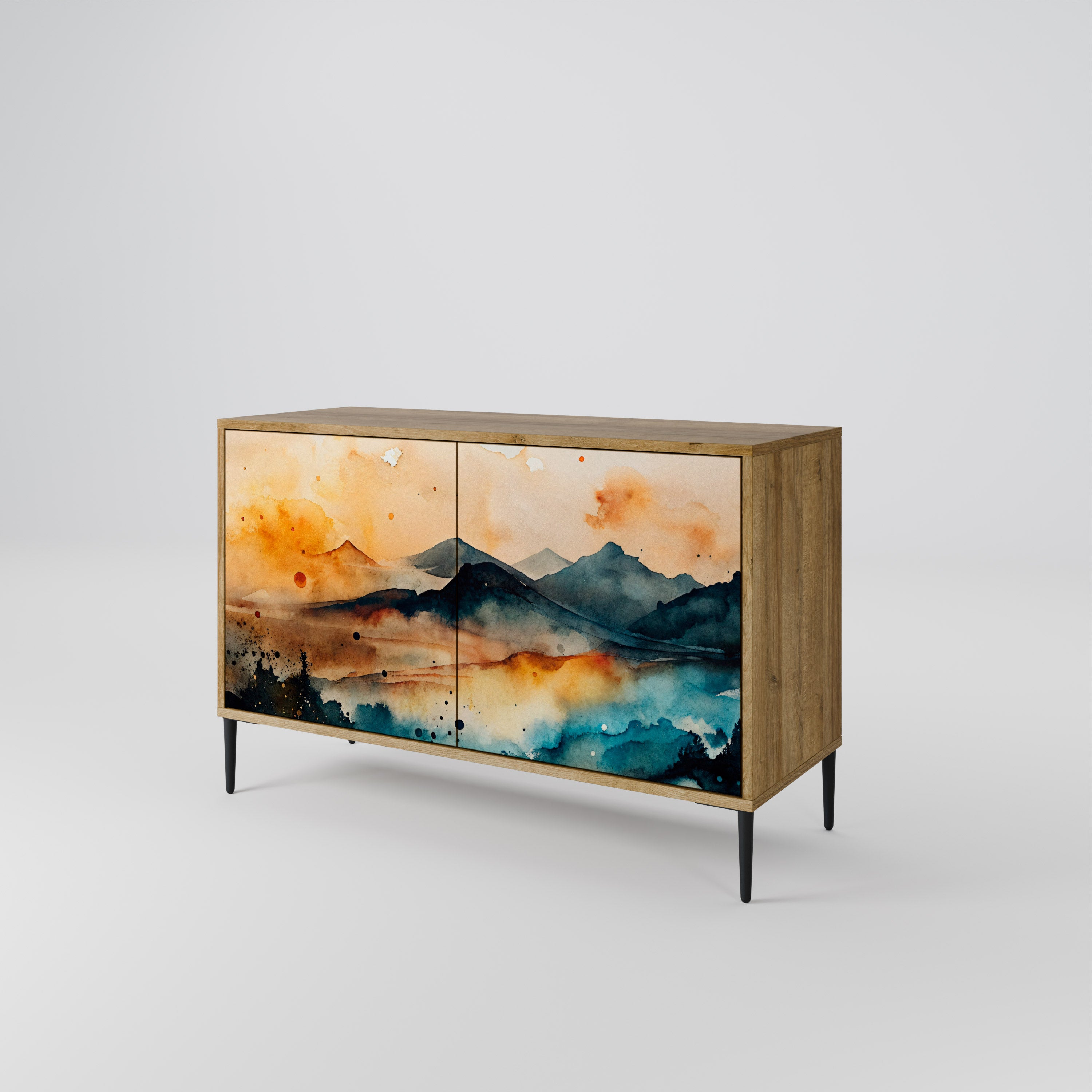OMINOUS MOUNTAINS 2-Door Sideboard