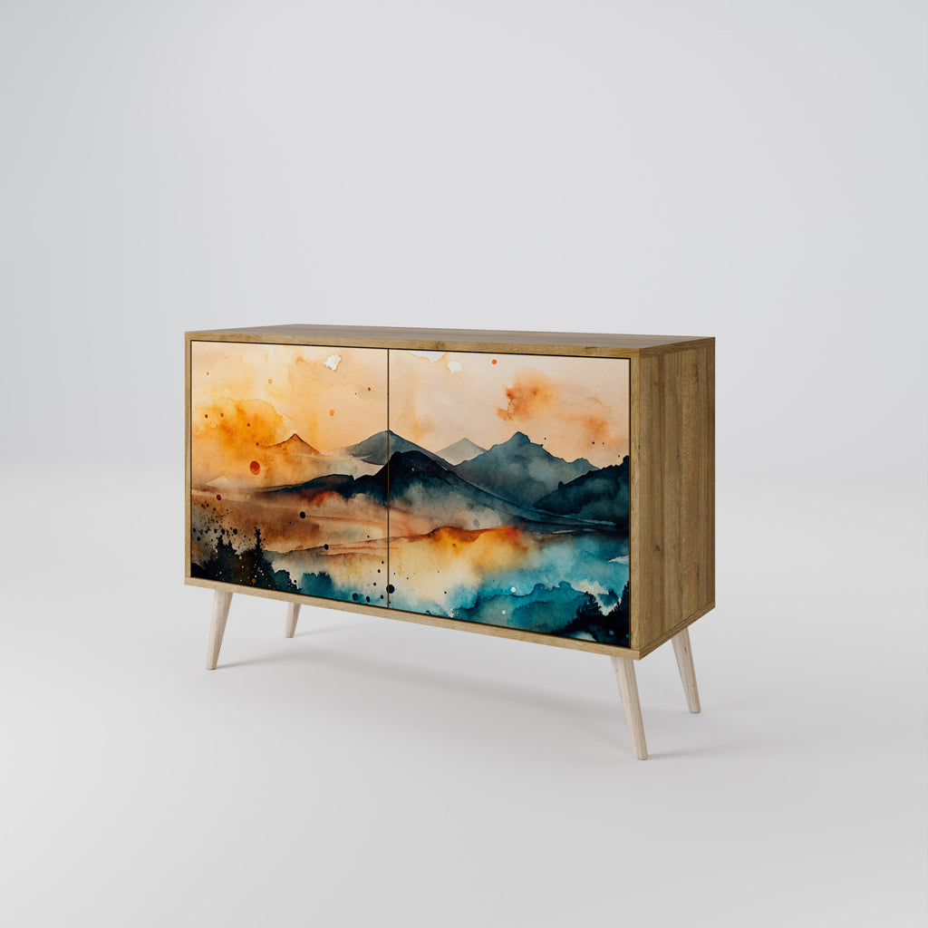 OMINOUS MOUNTAINS 2-Door Sideboard