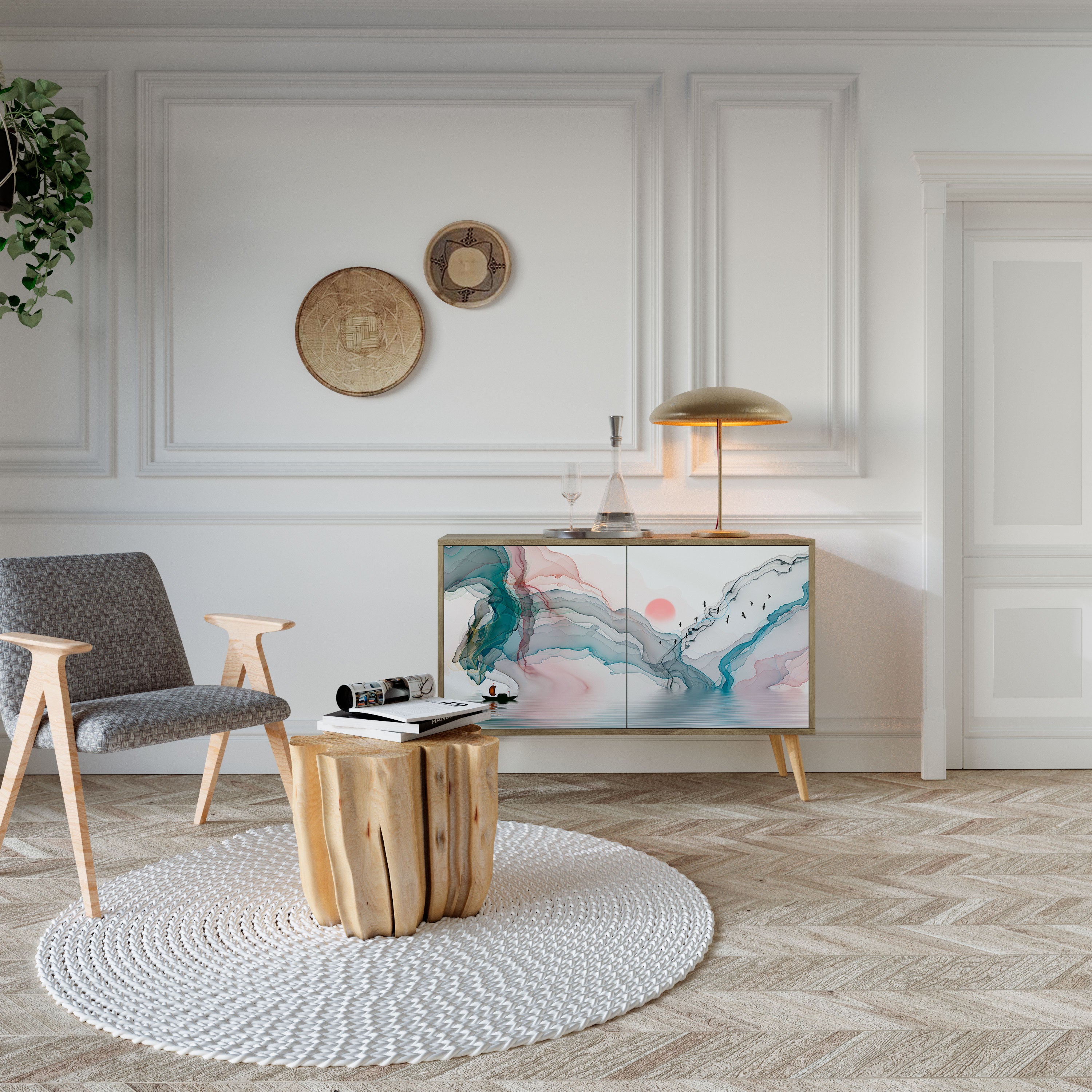 VELVET CROSSING 2-Door Sideboard