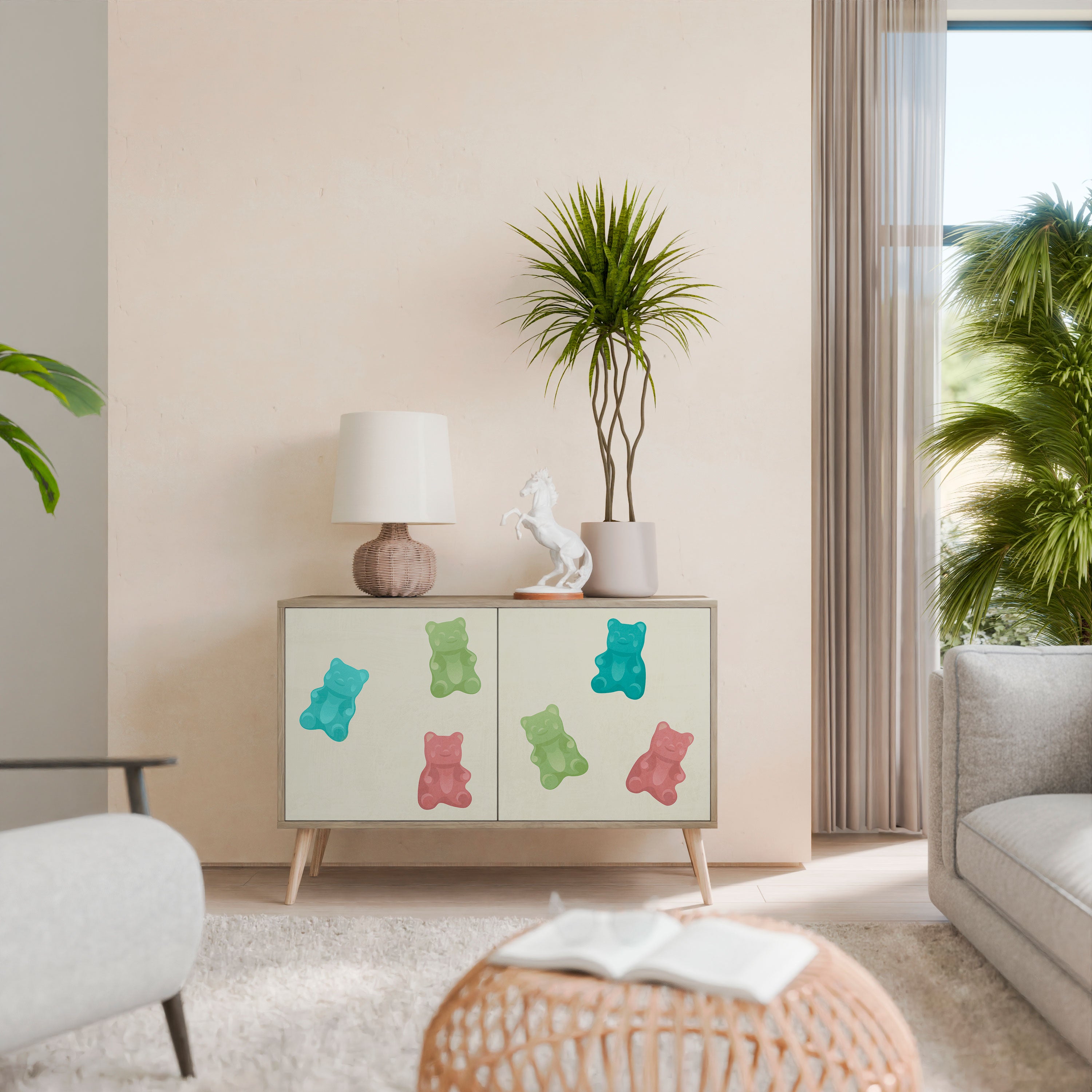 GUMMY BEARS 2-Door Sideboard