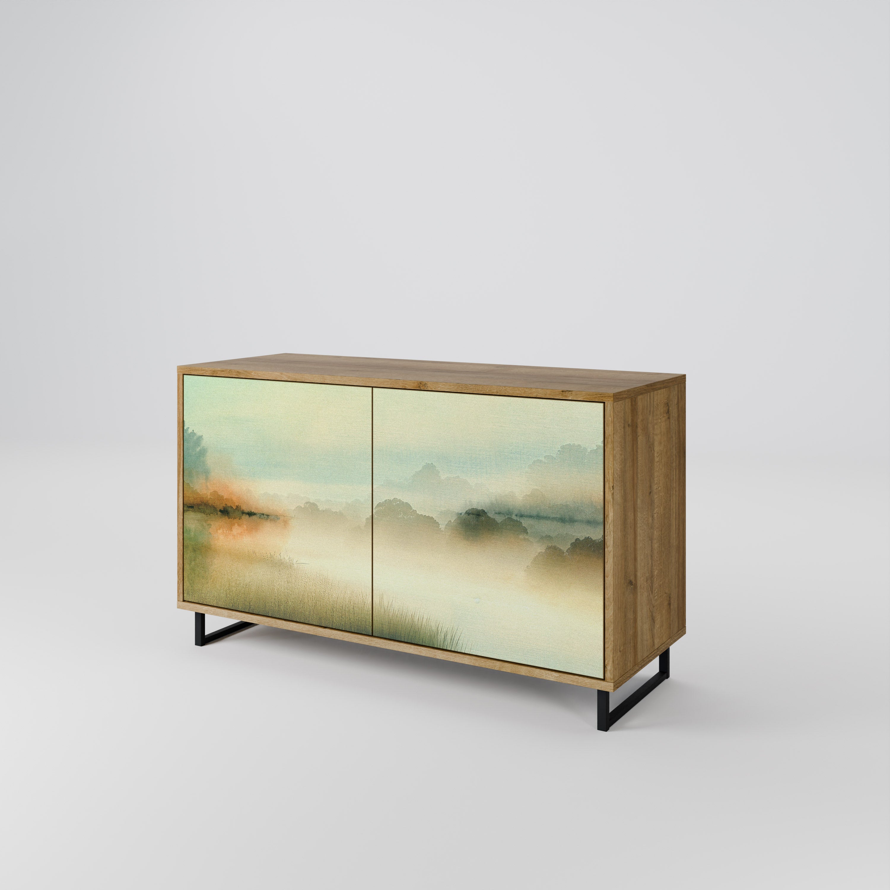 MORNING BY THE LAKE 2-Door Sideboard