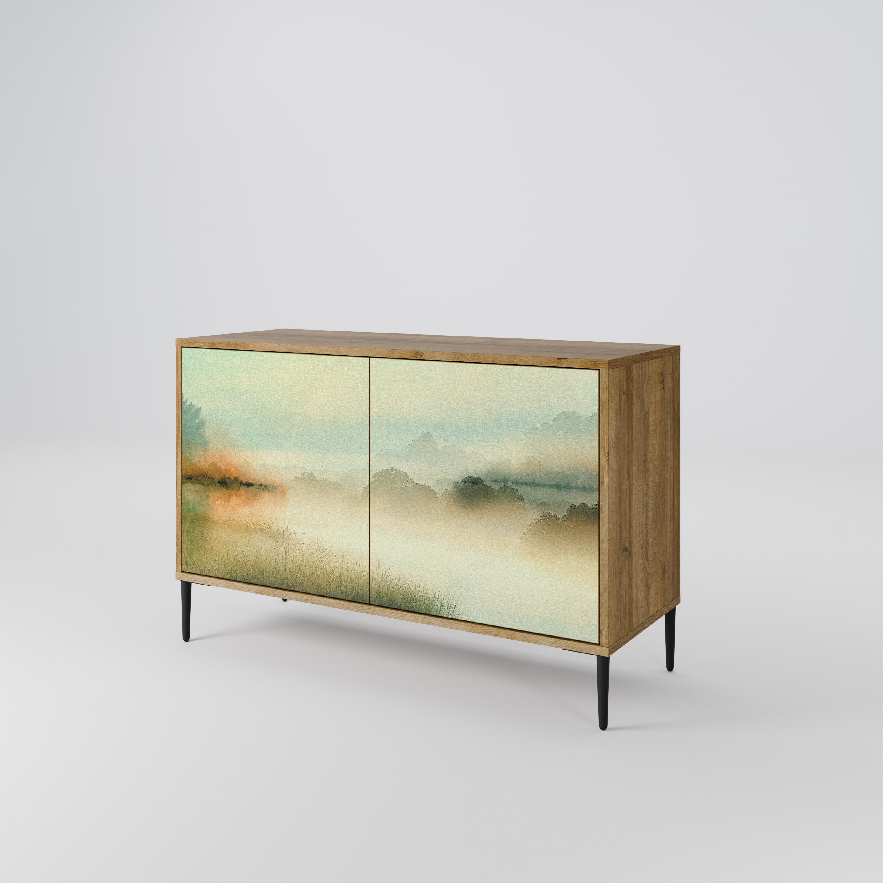 MORNING BY THE LAKE 2-Door Sideboard