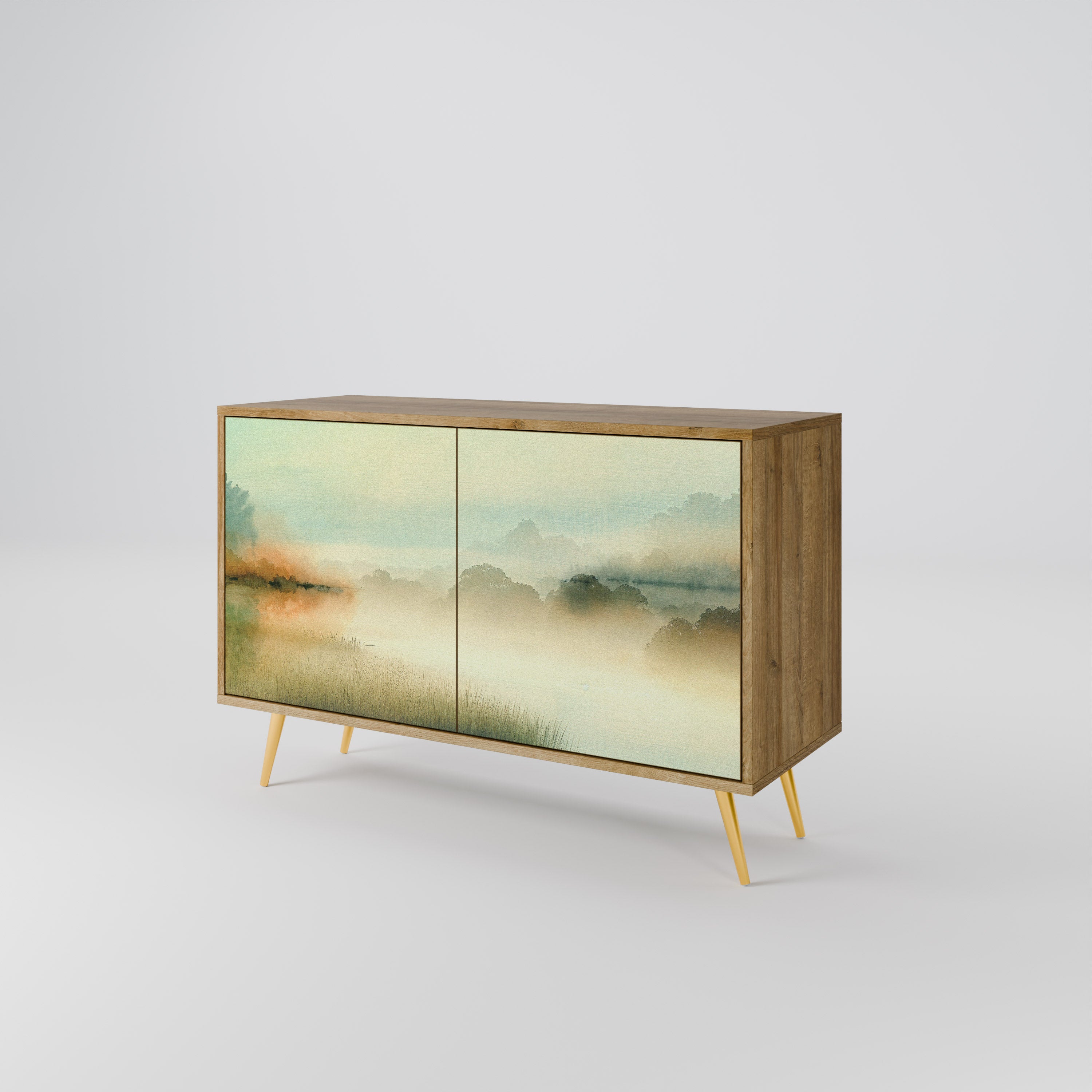 MORNING BY THE LAKE 2-Door Sideboard