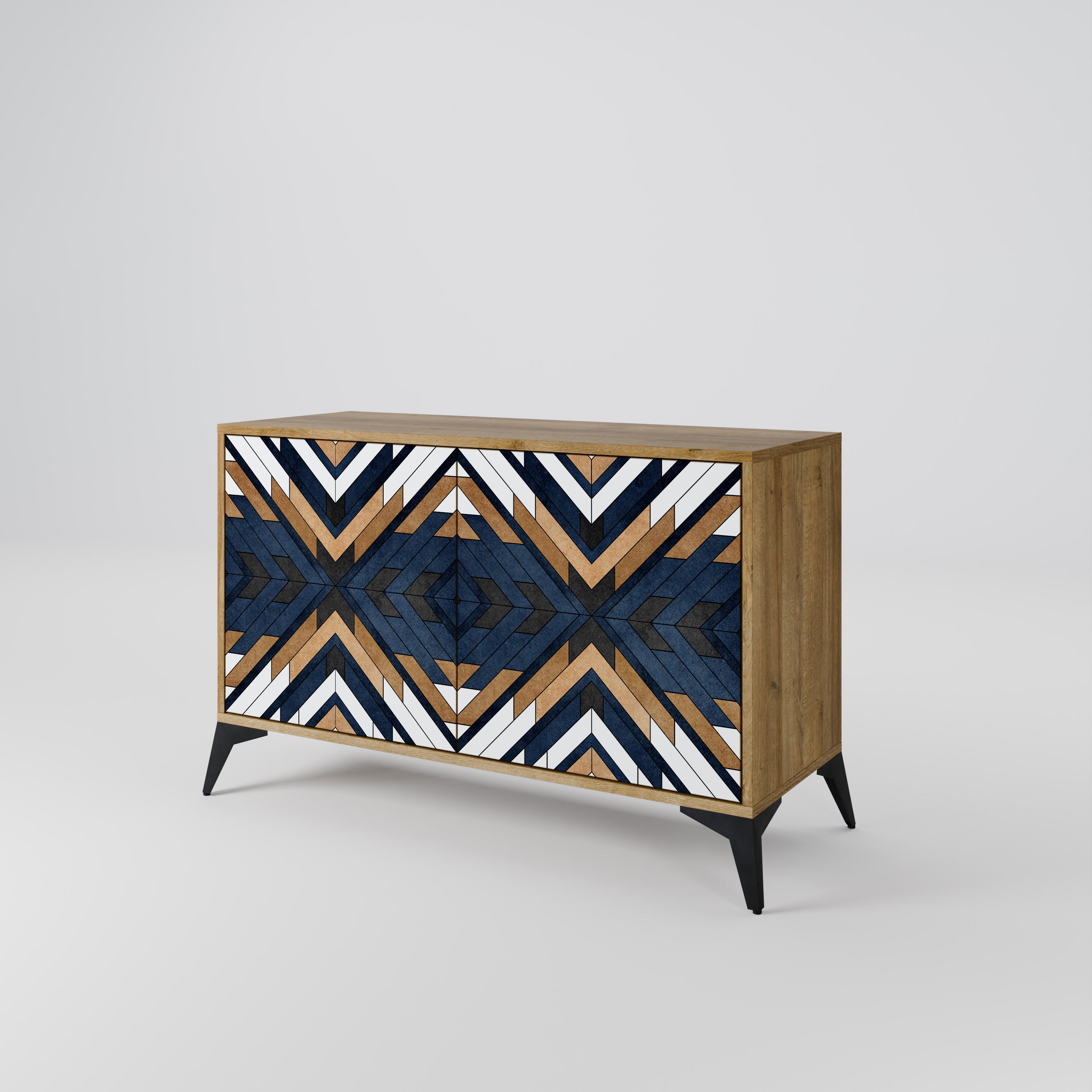 ARTFUL GEOMETRY 2-Door Sideboard