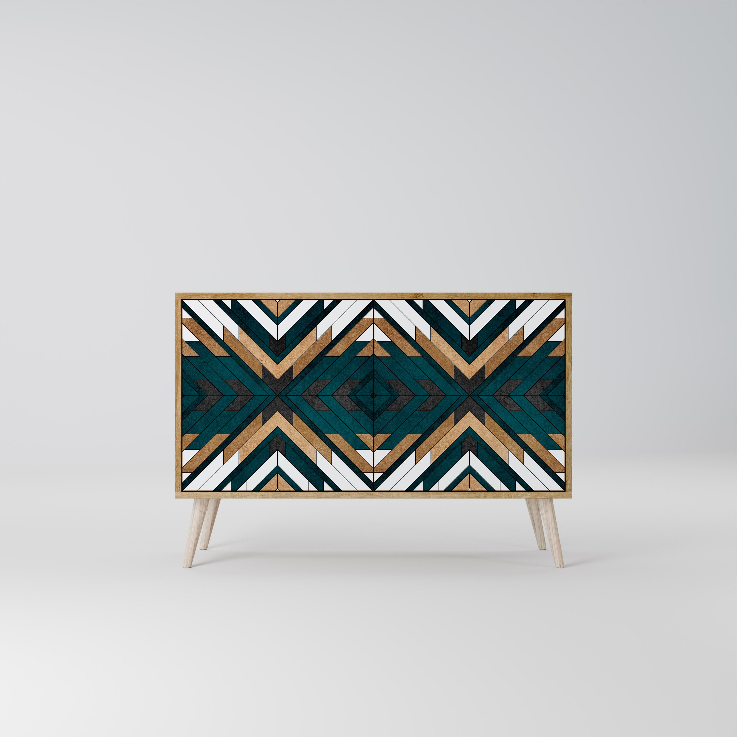 ARTISTIC GEOMETRY 2-Door Sideboard