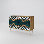 ARTISTIC GEOMETRY 2-Door Sideboard
