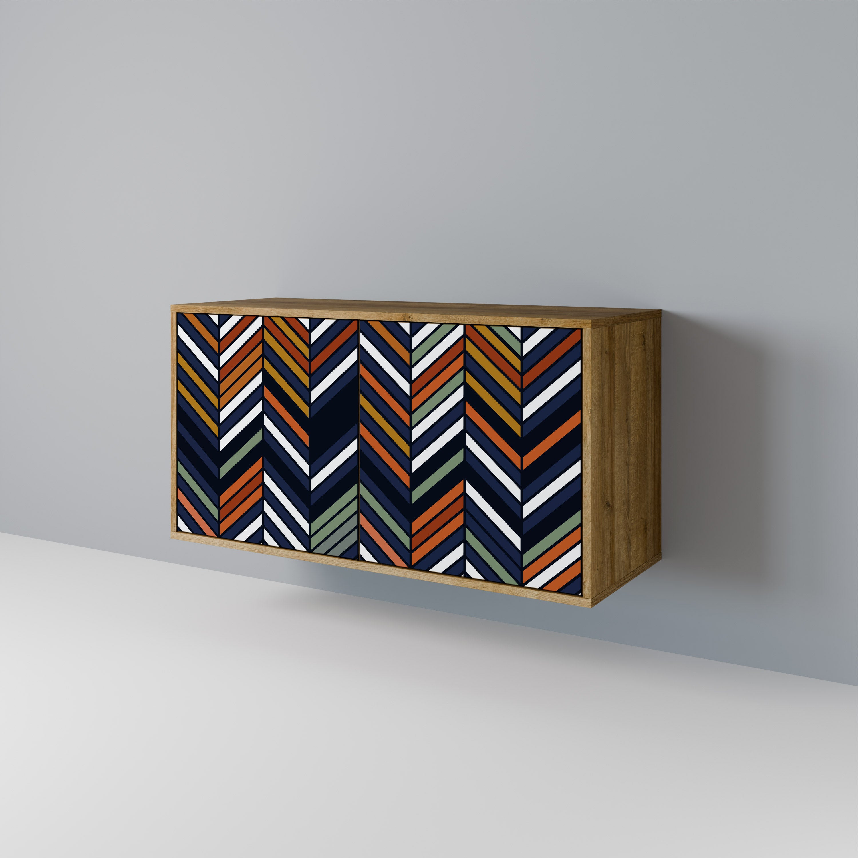 VIBRANT PATCHWORK 2-Door Sideboard