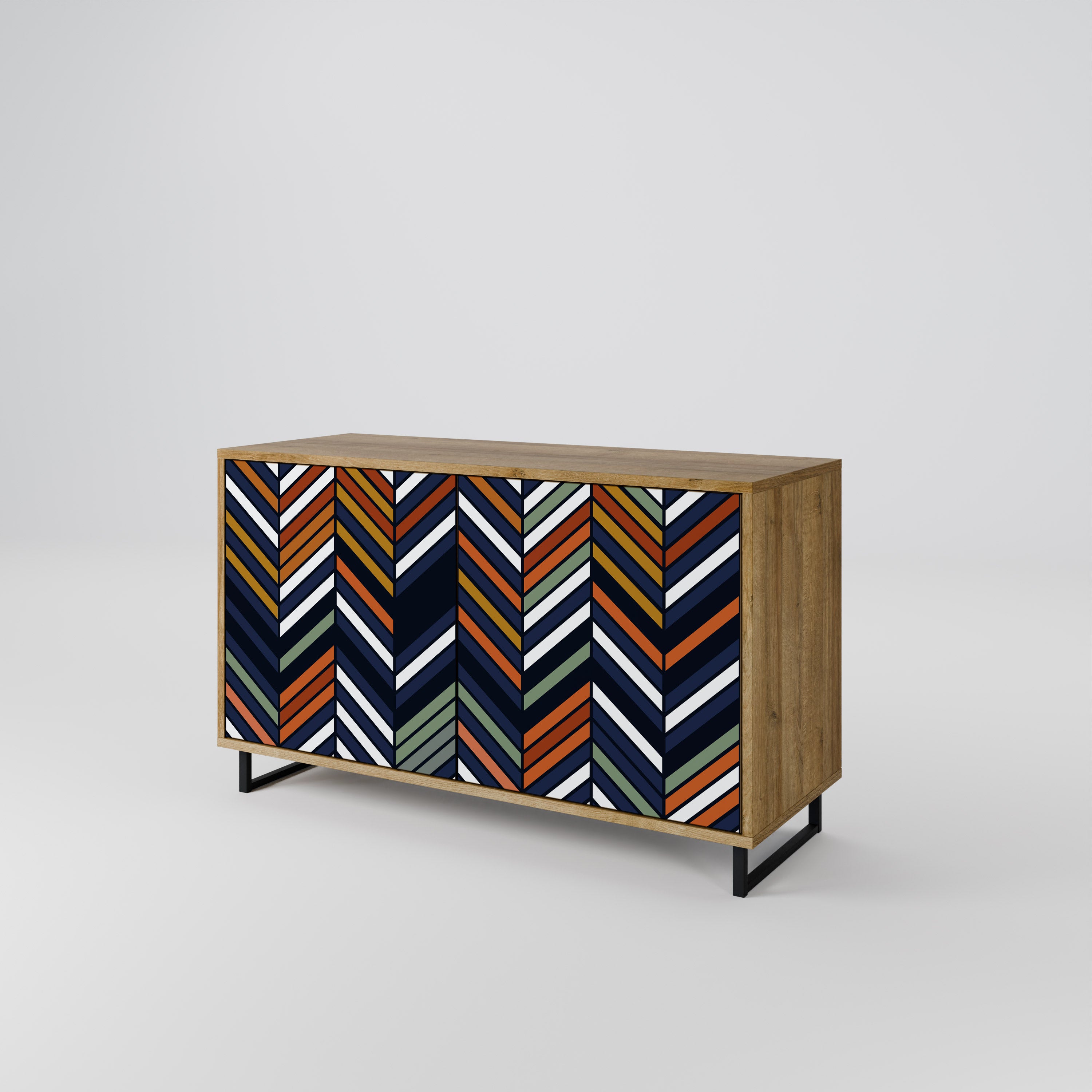 VIBRANT PATCHWORK 2-Door Sideboard