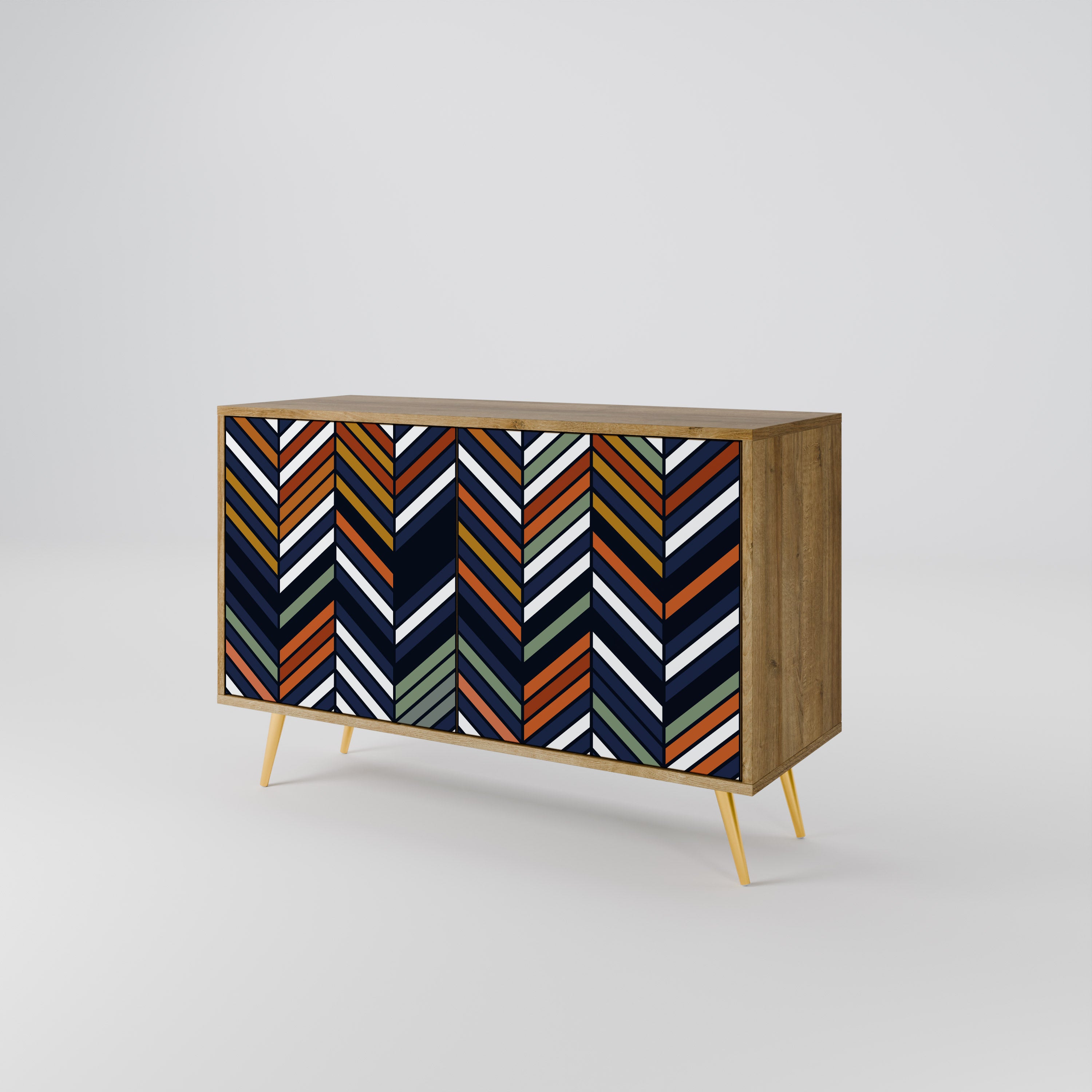 VIBRANT PATCHWORK 2-Door Sideboard