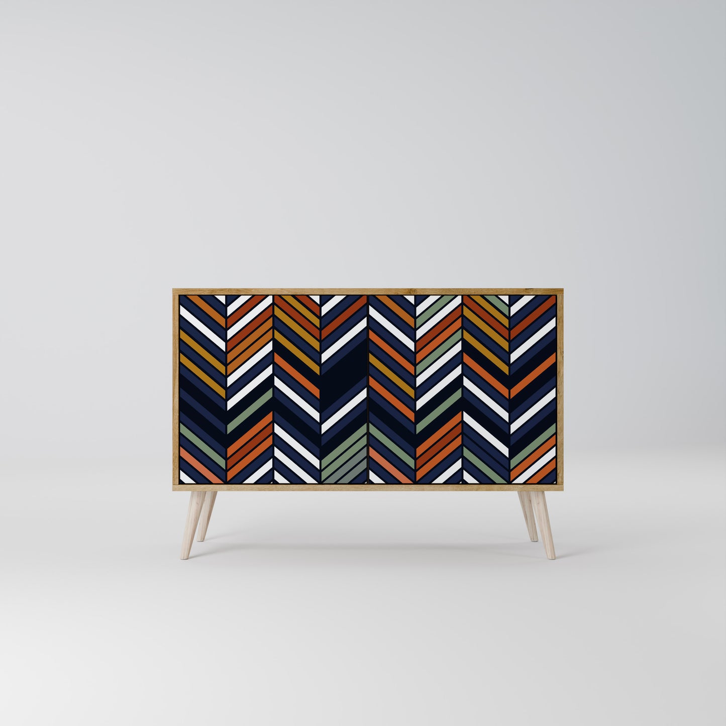 VIBRANT PATCHWORK Dvoudveřová komoda
