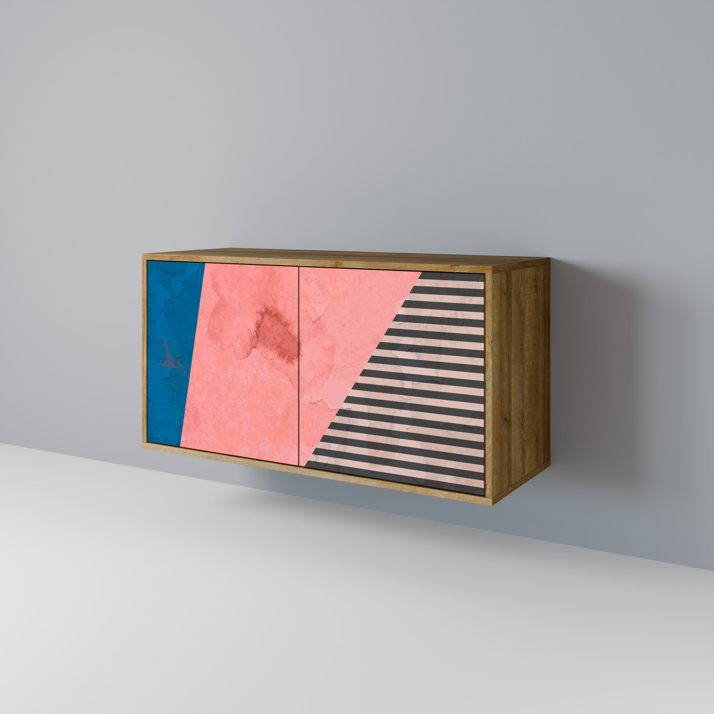 GLAMOROUS STRIPE 2-Door Sideboard