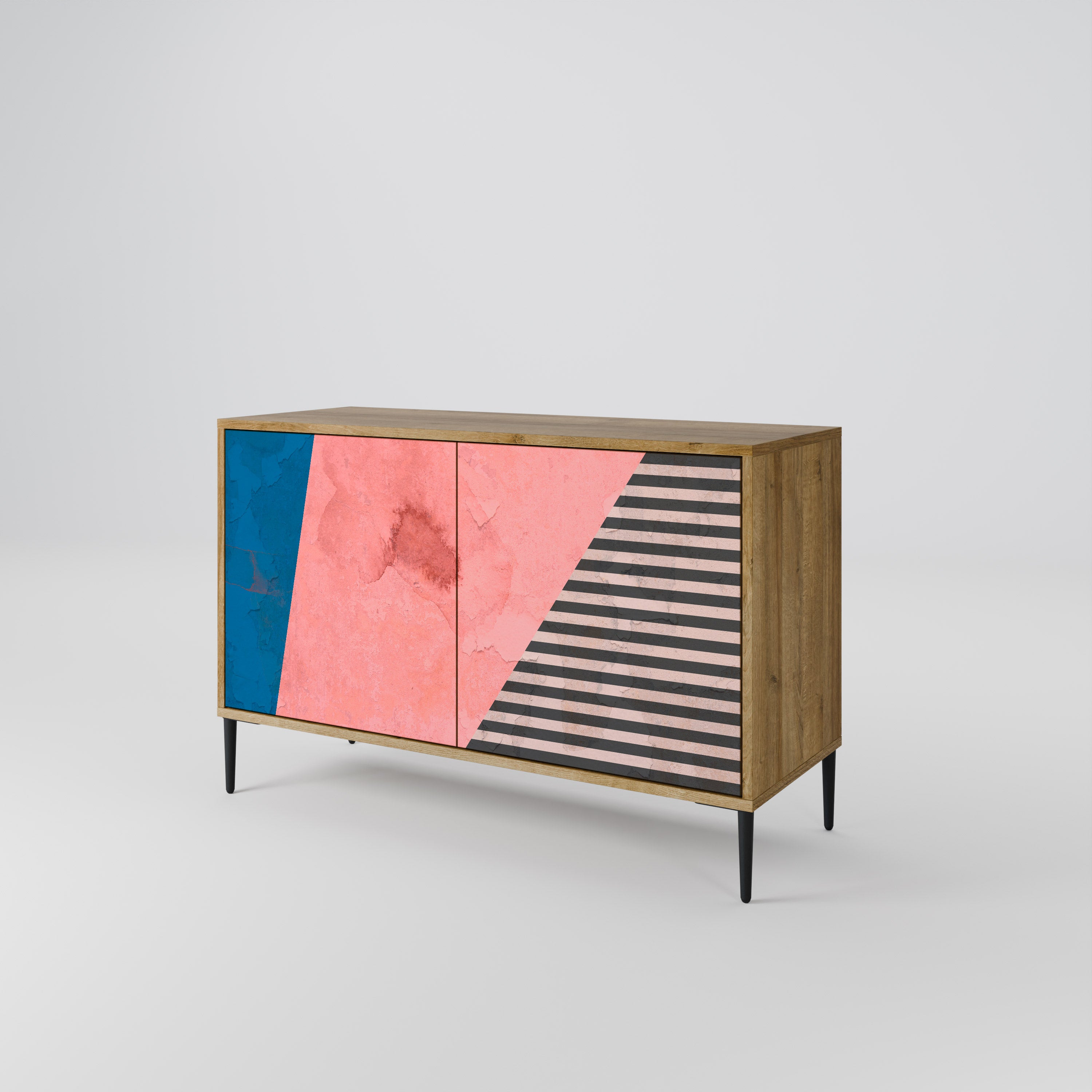 GLAMOROUS STRIPE 2-Door Sideboard