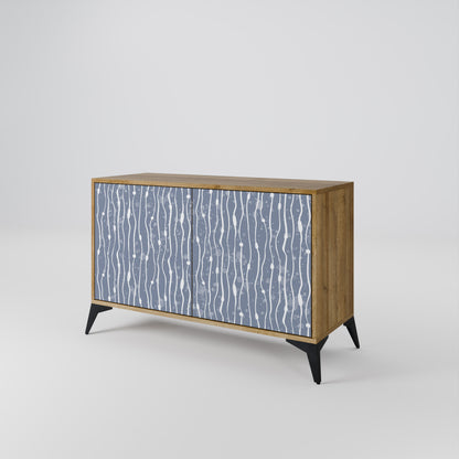 GRAPHITE RAIN Dvoudveřová komoda