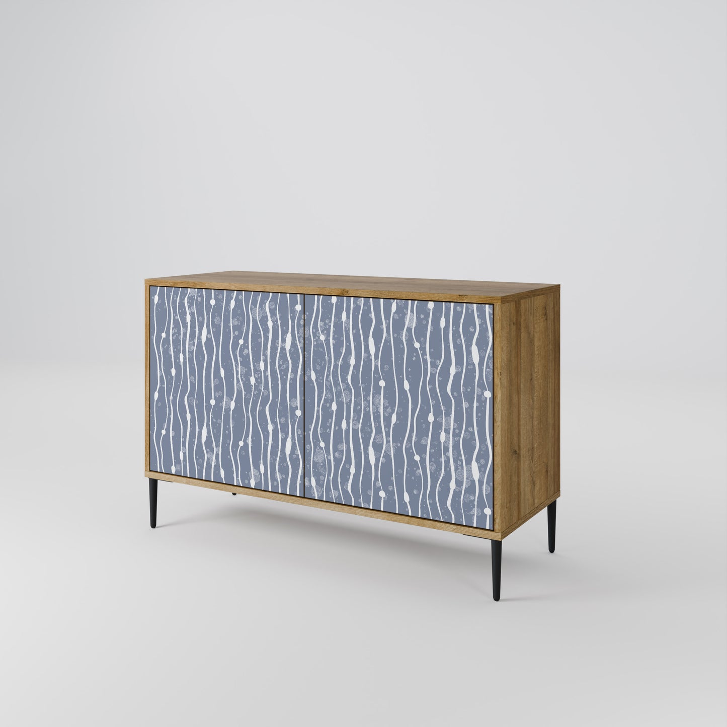 GRAPHITE RAIN Dvoudveřová komoda